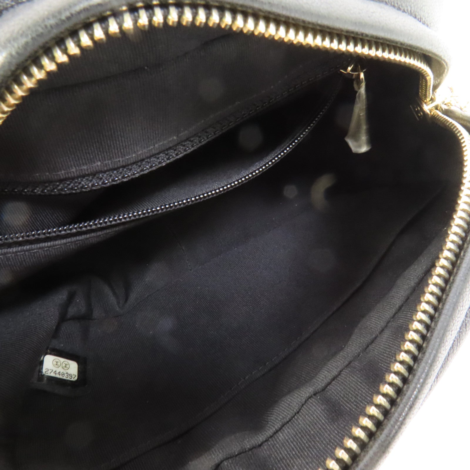 CHANEL 羊皮皮革Chain Shoulder Bag金扣鏈帶肩背袋