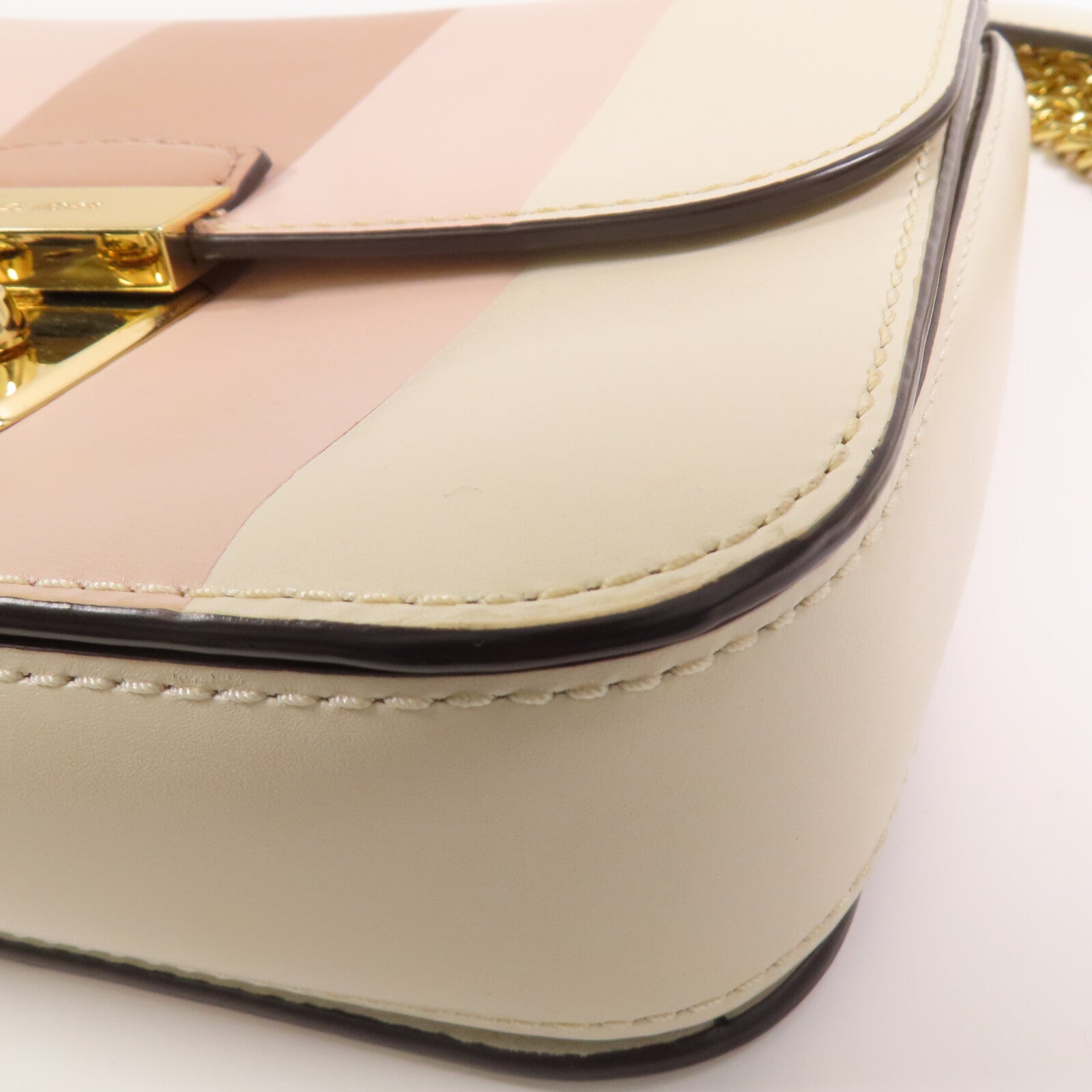 Michael Kors 【激減優惠】牛皮皮革Chain Shoulder Bag金扣鏈帶肩背袋