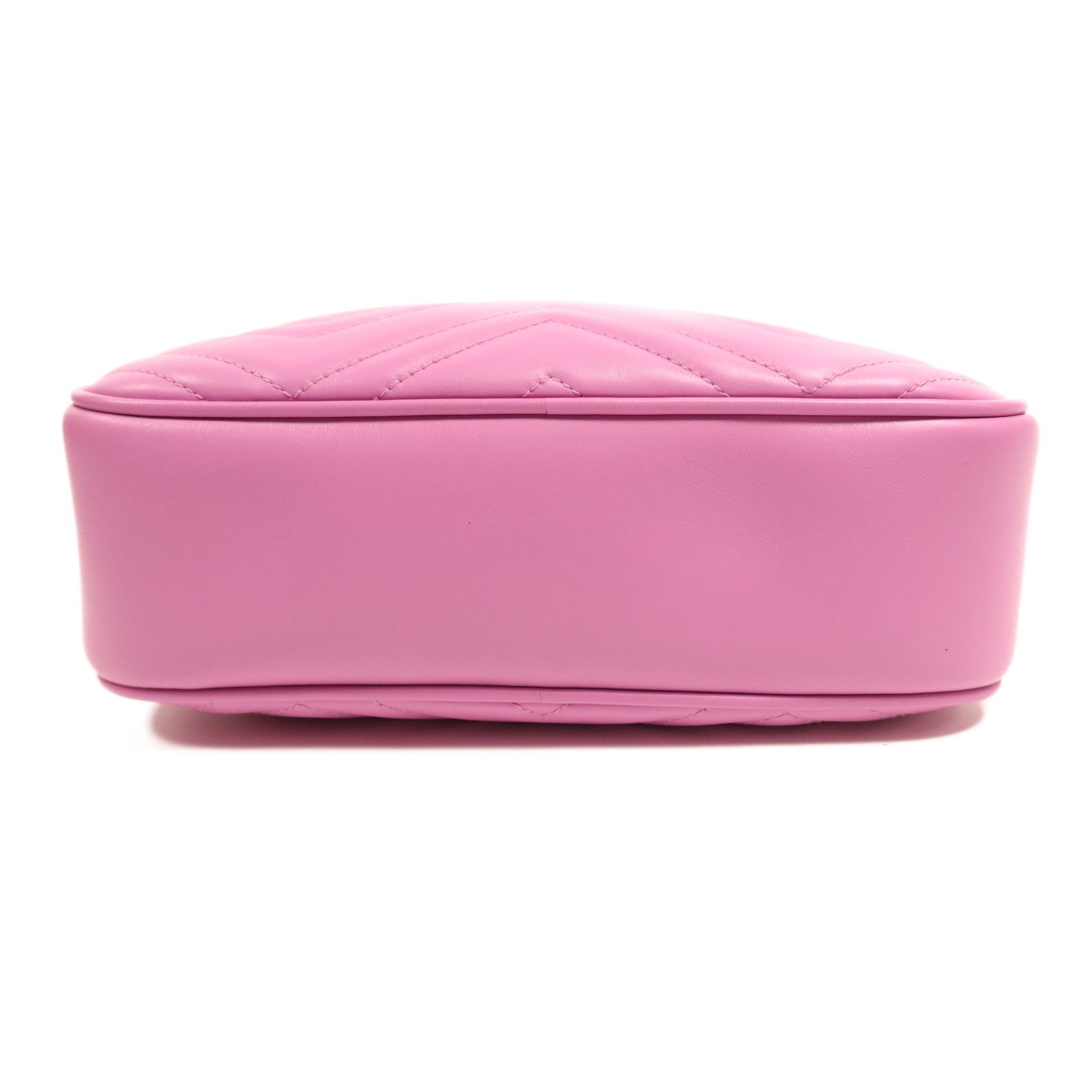 GUCCI 牛皮皮革GG Marmont金扣肩背袋