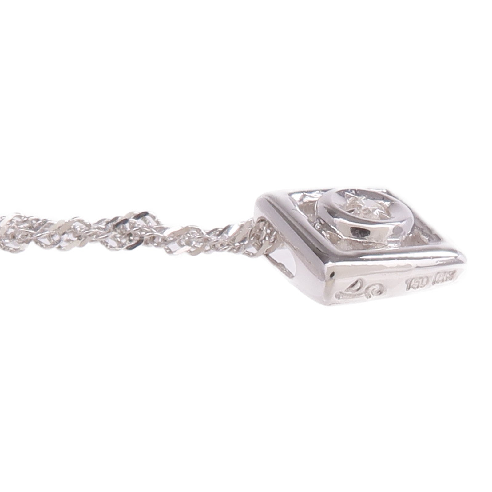 JEWELRY 18K白金Diamond Necklace鑽石項鍊