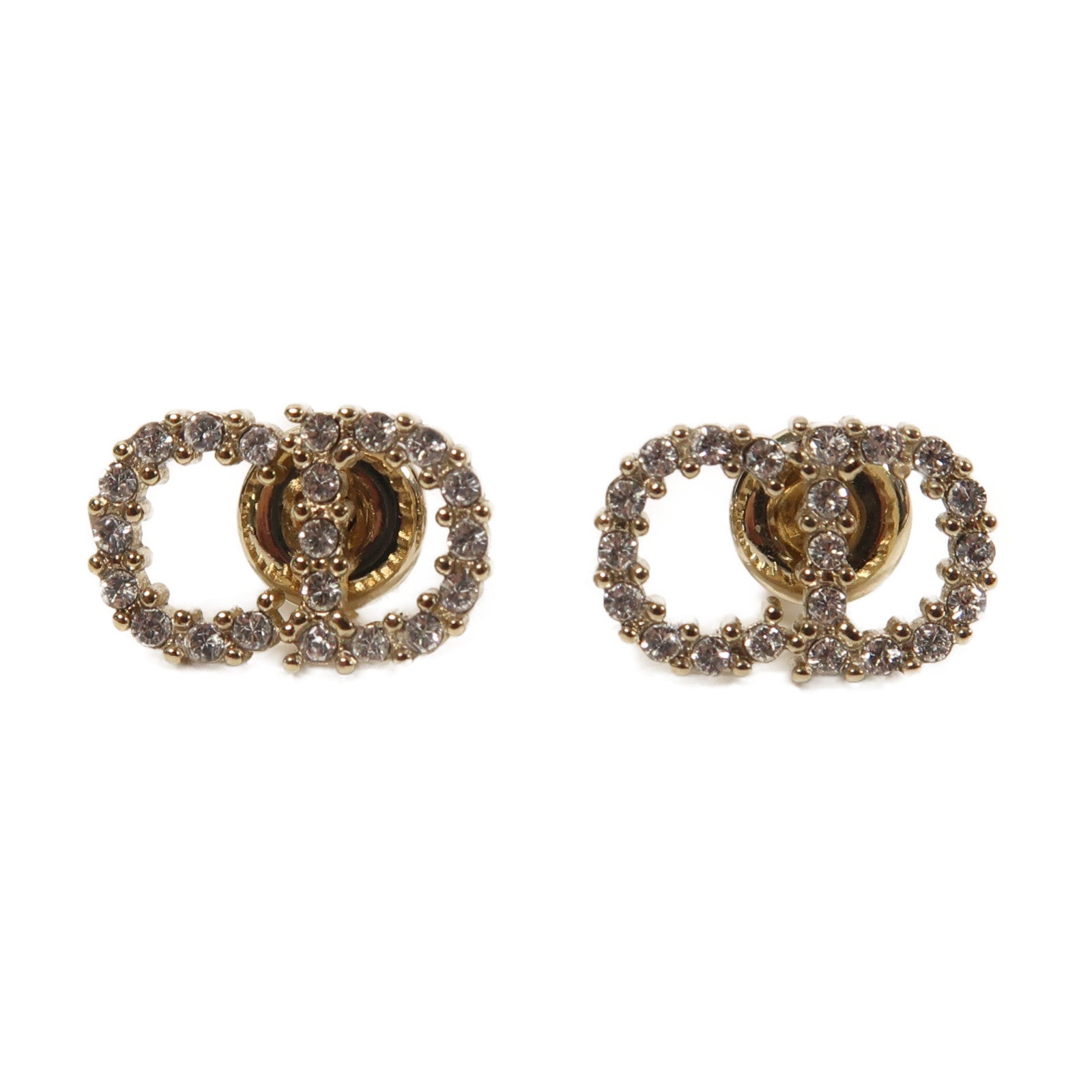 Dior 金屬CD Earrings耳環金色