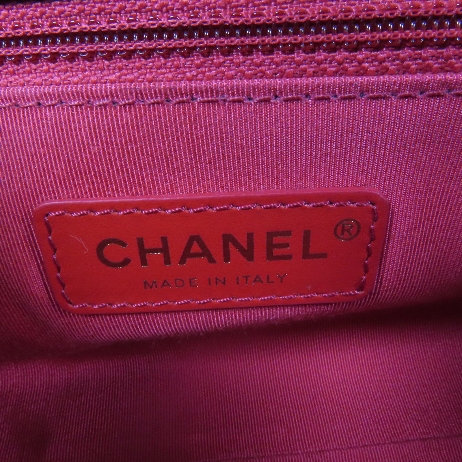 CHANEL 羊皮皮革Chain Shoulder Bag金扣鏈帶肩背袋