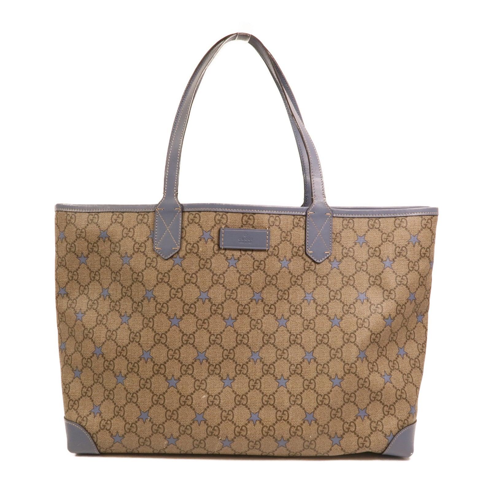 GUCCI 塗層帆布Tote Bag金扣手挽袋