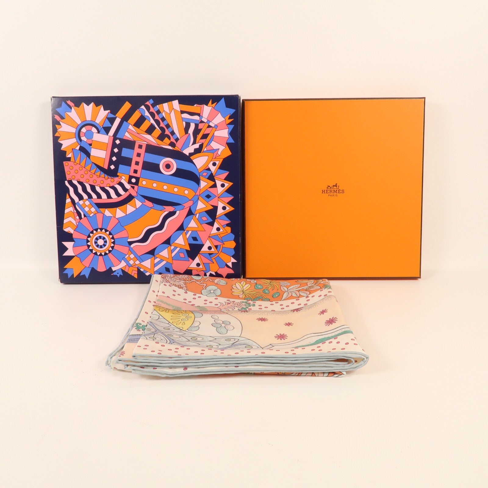 HERMES 【萬聖節商品】絲質Carre 90絲巾