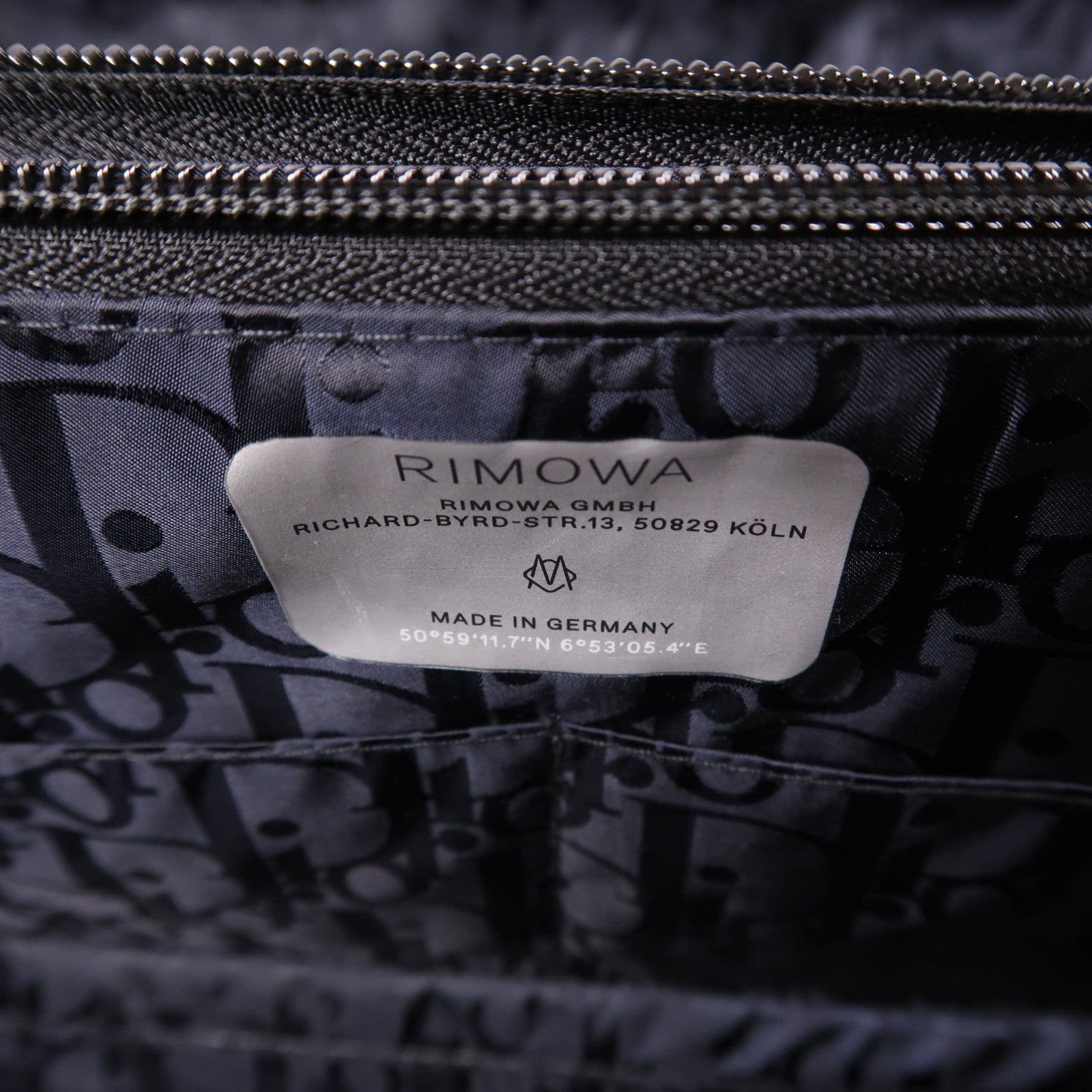 RIMOWA 鋁Rimowa X Dior Hand Case Oblique Aluminum行李箱