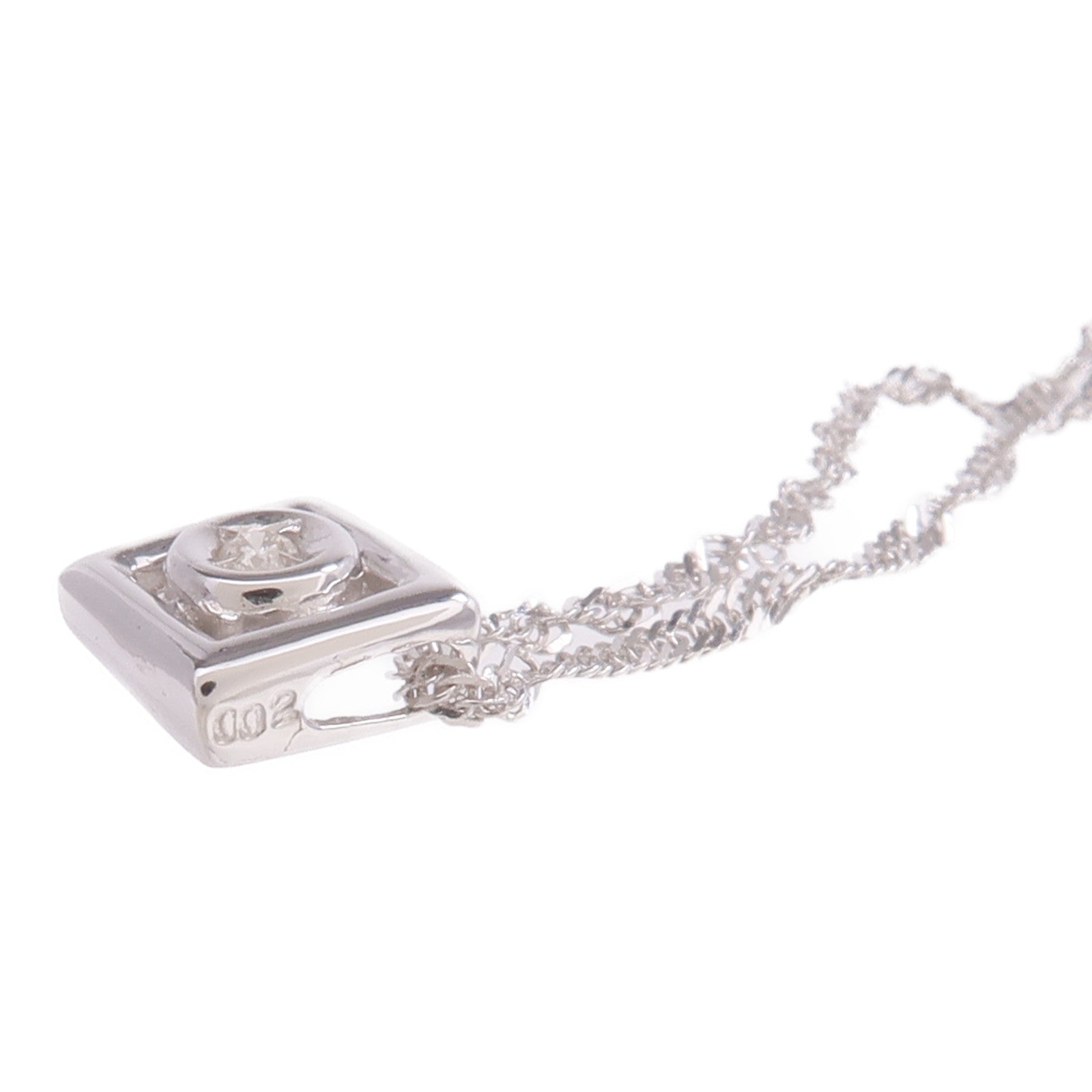 JEWELRY 18K白金Diamond Necklace鑽石項鍊