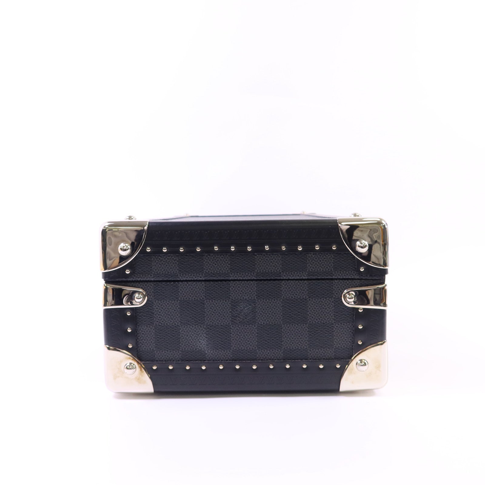 LOUIS VUITTON Damier Graphite Coffret 8 Montres銀扣手錶收納盒