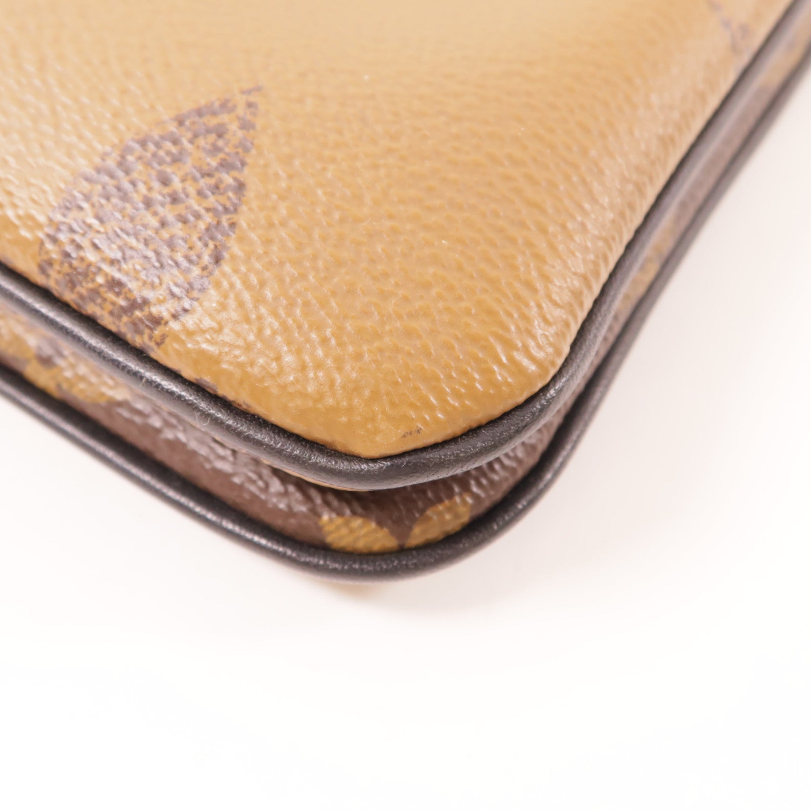 LOUIS VUITTON Monogram Double Zip Pochette金扣肩背袋