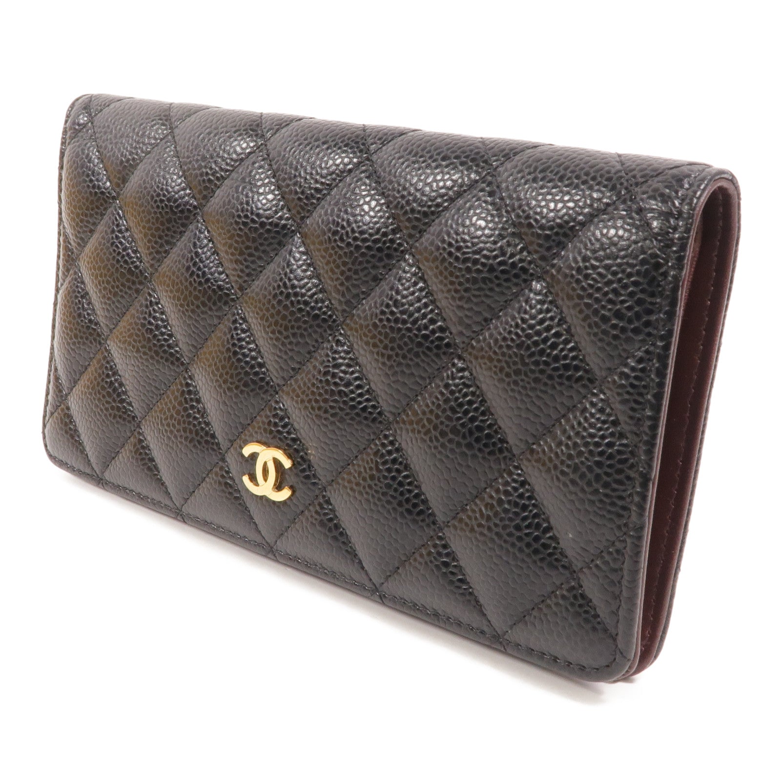 CHANEL 牛皮皮革Classic Long Flap Wallet長錢包