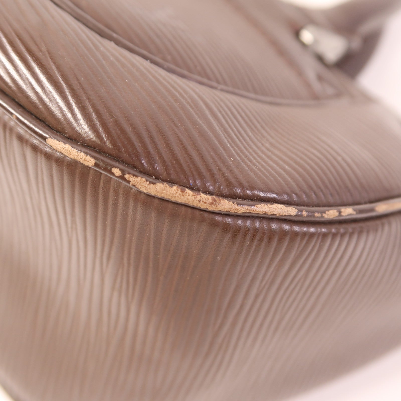 LOUIS VUITTON Epi Dhanura PM銀扣手挽肩背兩用袋