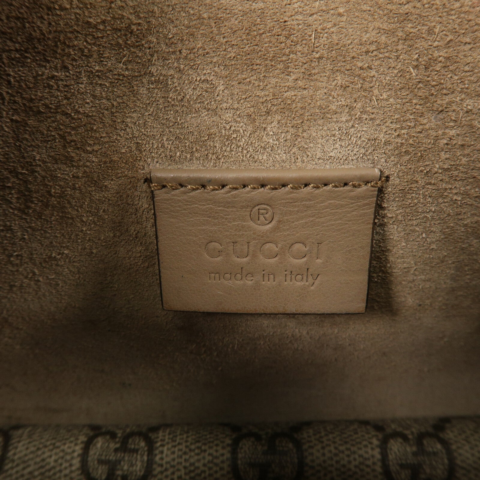 GUCCI 塗層帆布Dionysus Medium鏈帶肩背袋