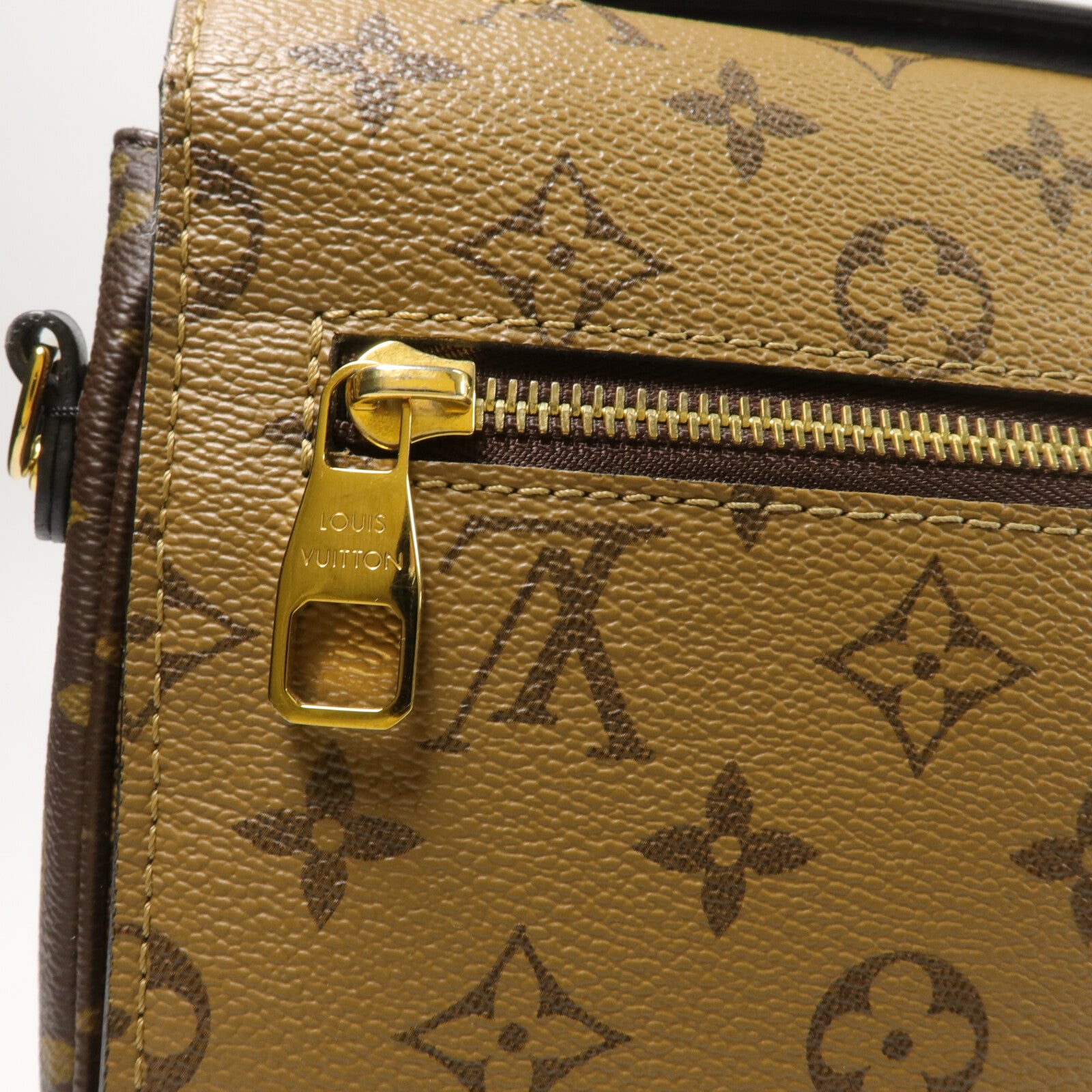 LOUIS VUITTON Monogram/Monogram Reverse Pochette Metis手挽肩背兩用袋