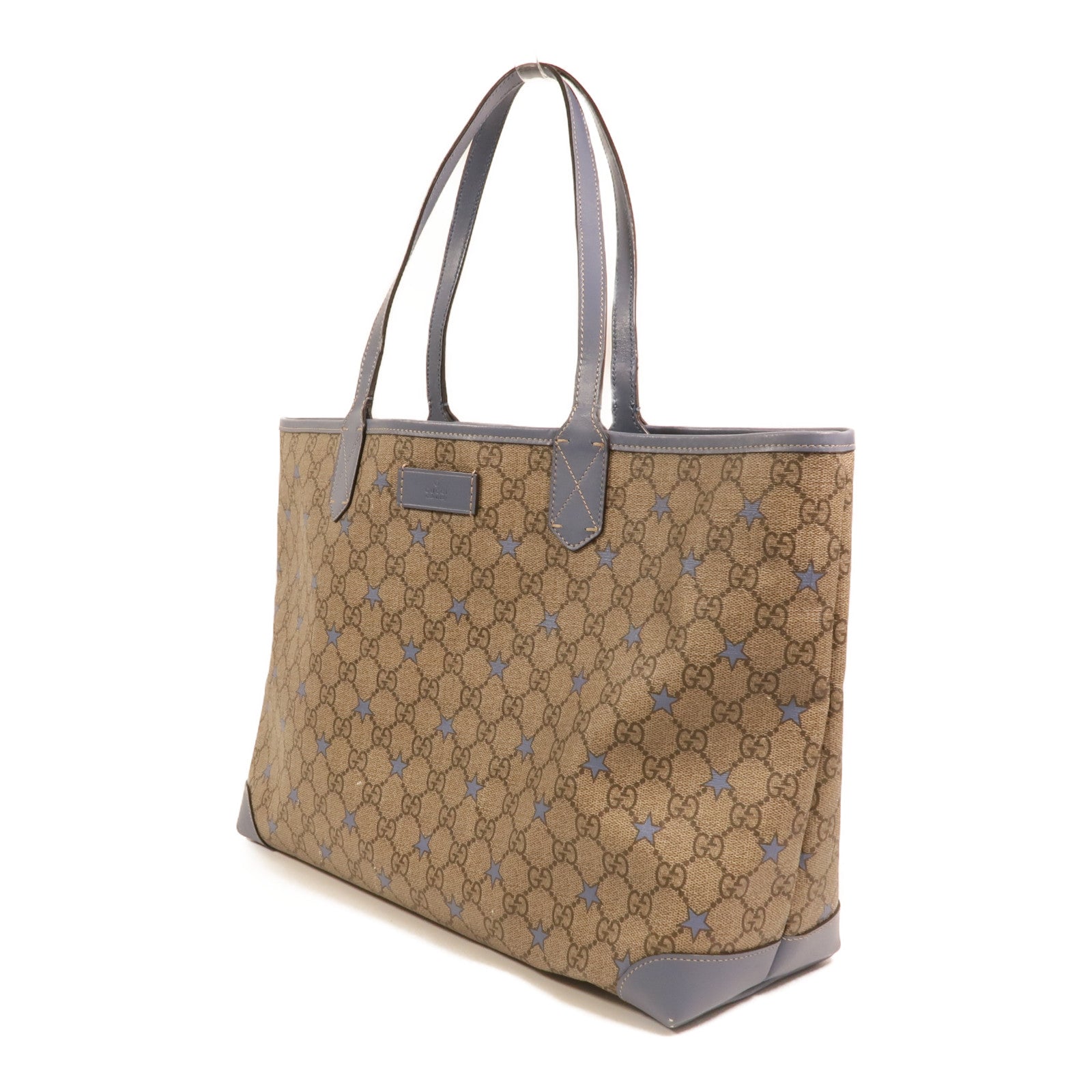 GUCCI 塗層帆布Tote Bag金扣手挽袋