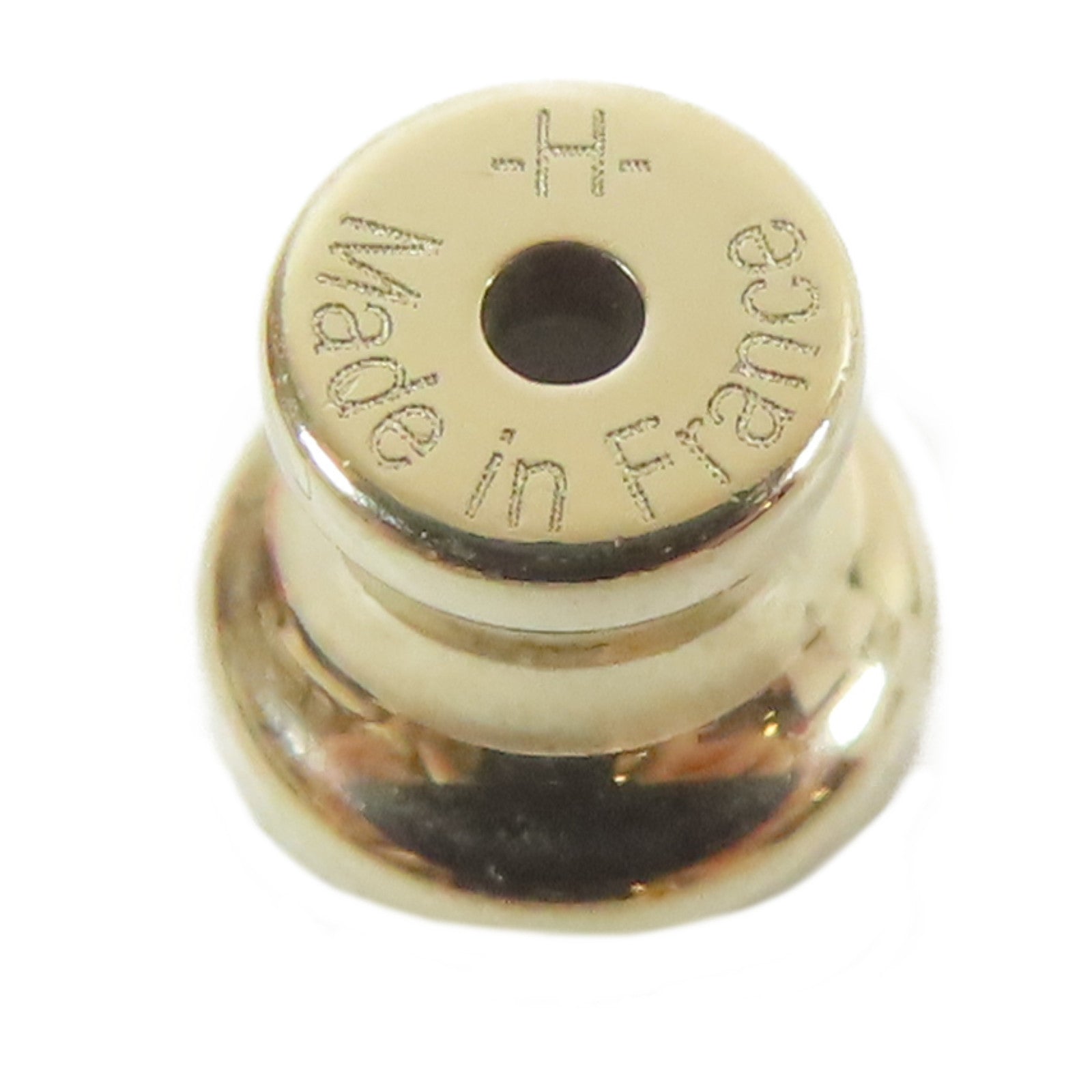 HERMES 【激減優惠】Horn/金屬Pierced Earring耳環啡色/金色