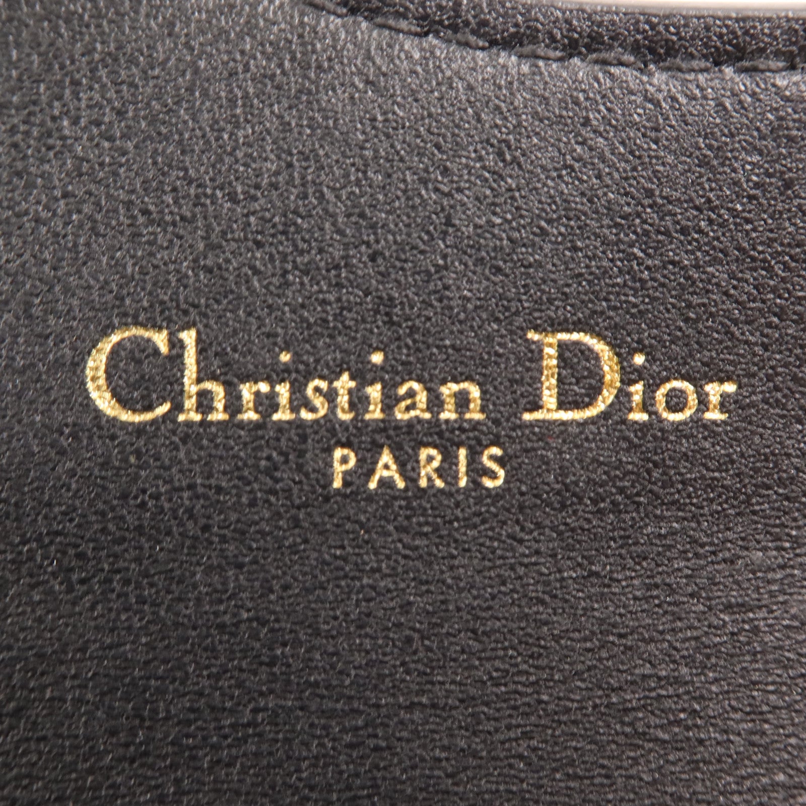 Dior 牛皮皮革Wallet金扣錢包