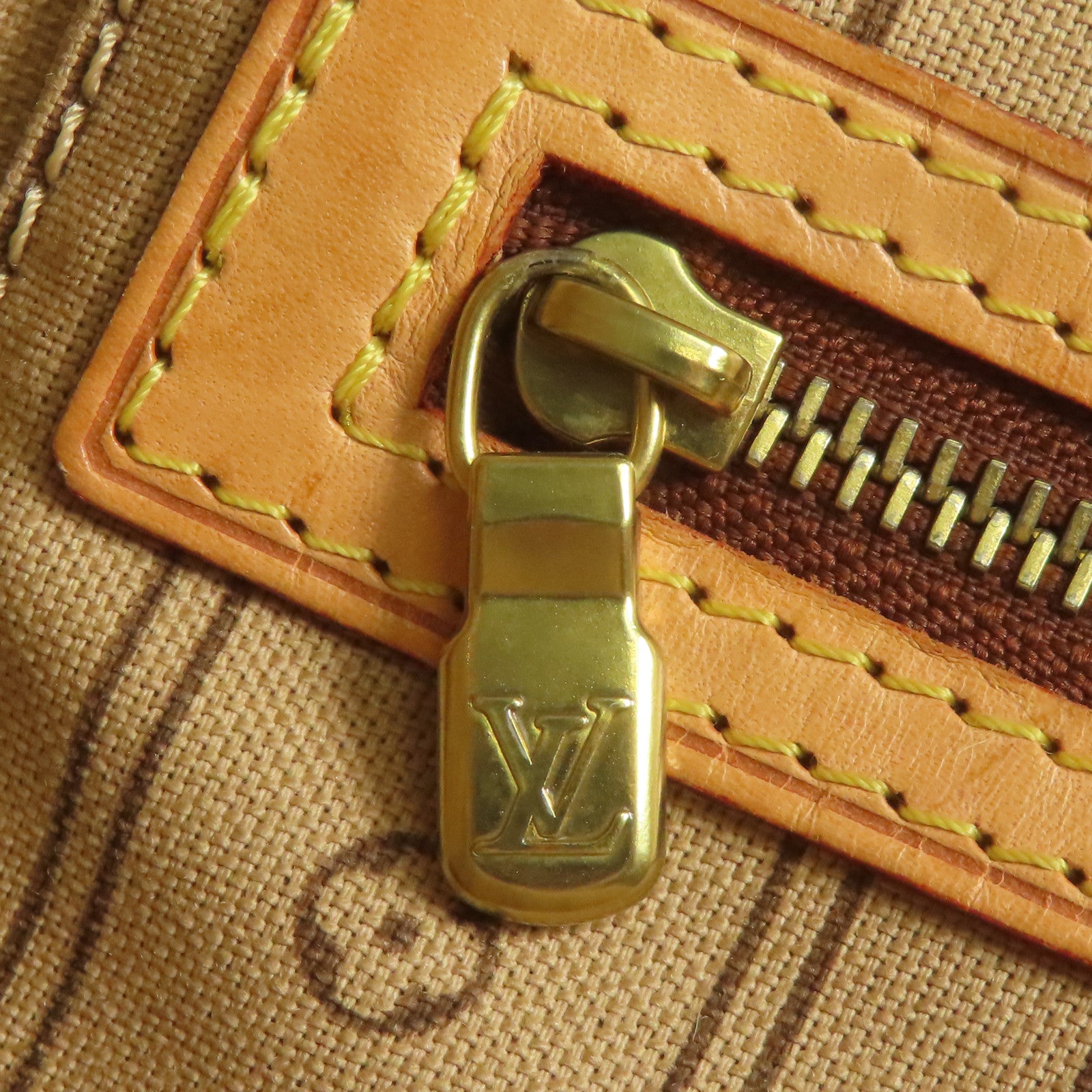 LOUIS VUITTON Monogram Neverfull PM金扣肩背袋