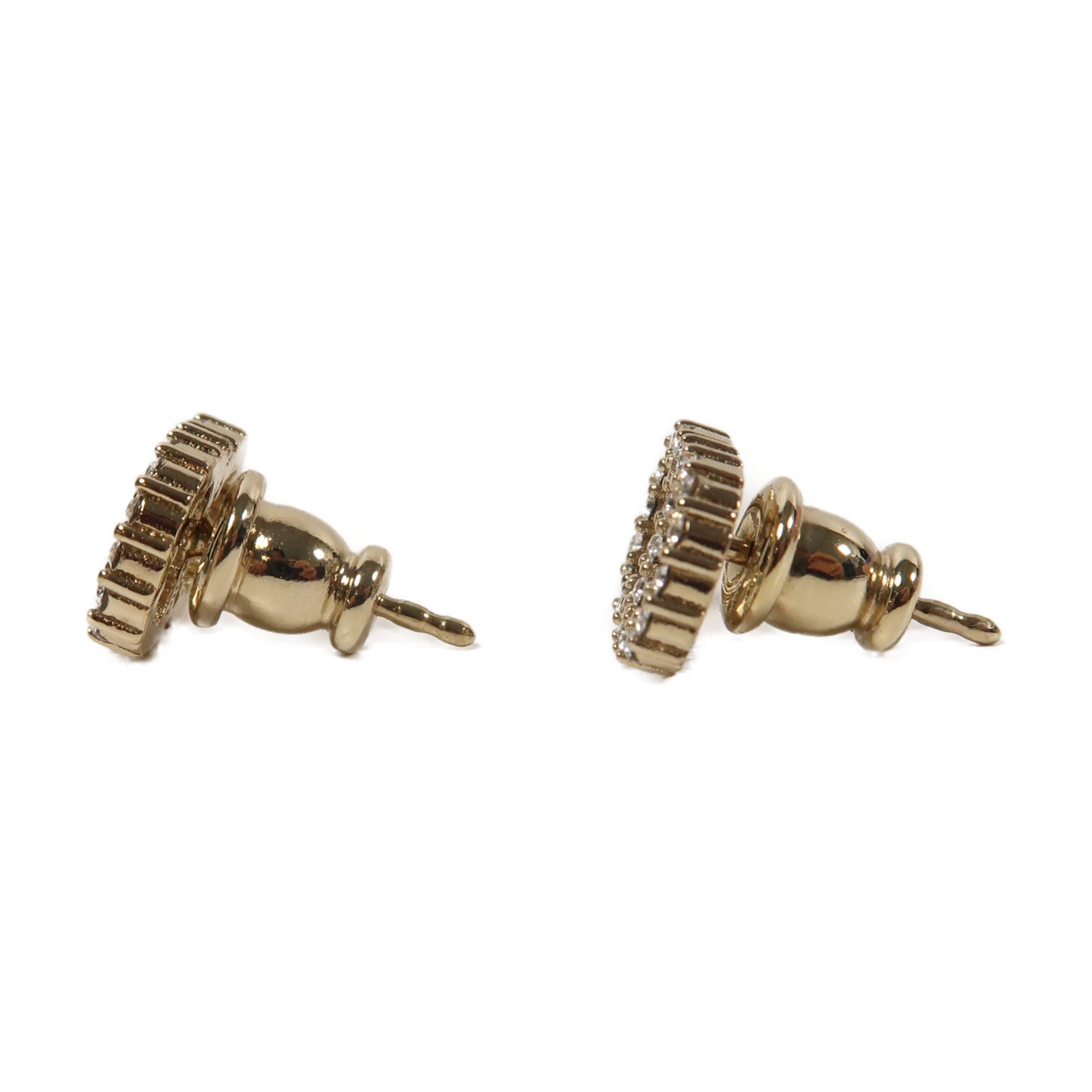 Dior 金屬CD Earrings耳環金色
