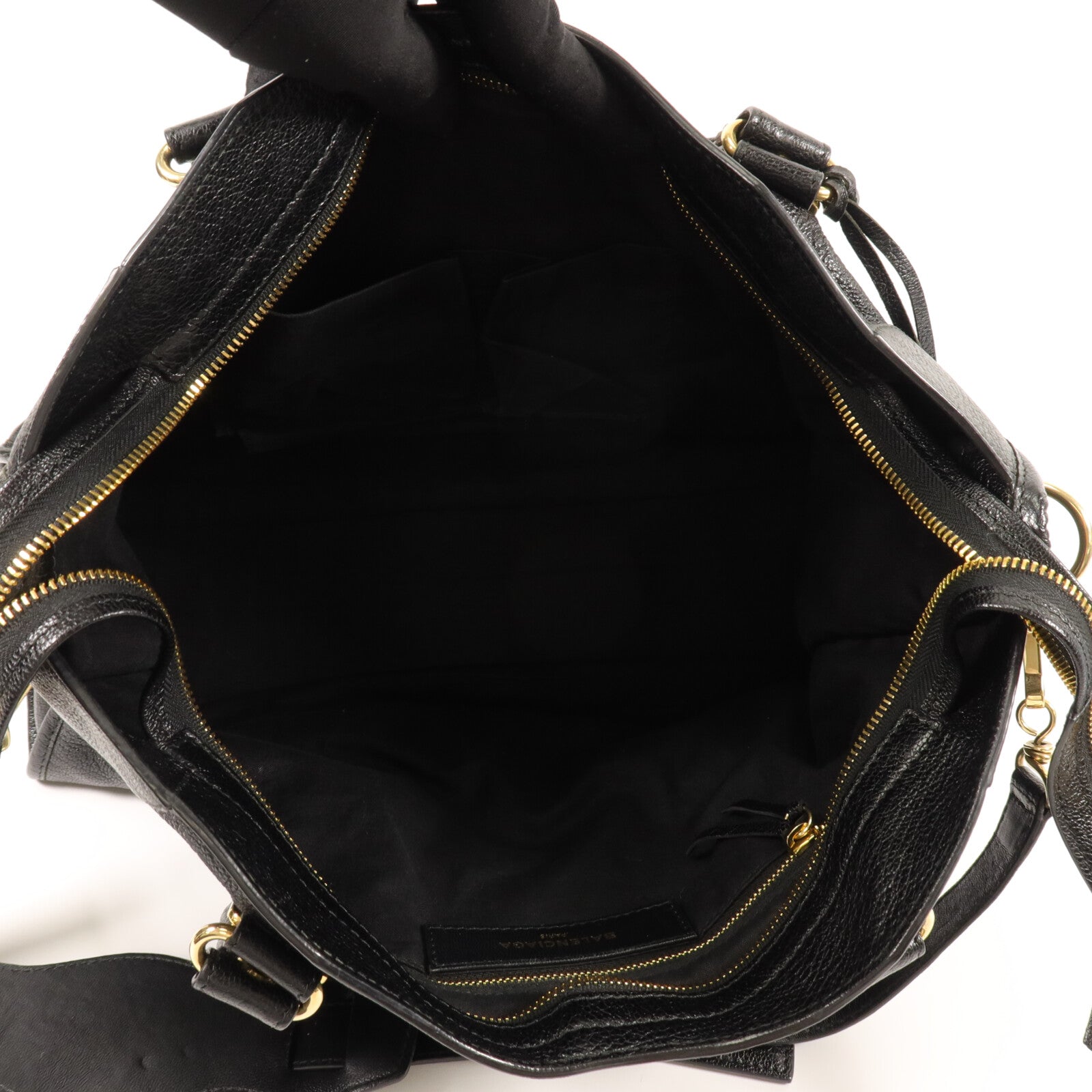 BALENCIAGA 牛皮皮革Metallic Edge City手挽肩背兩用袋