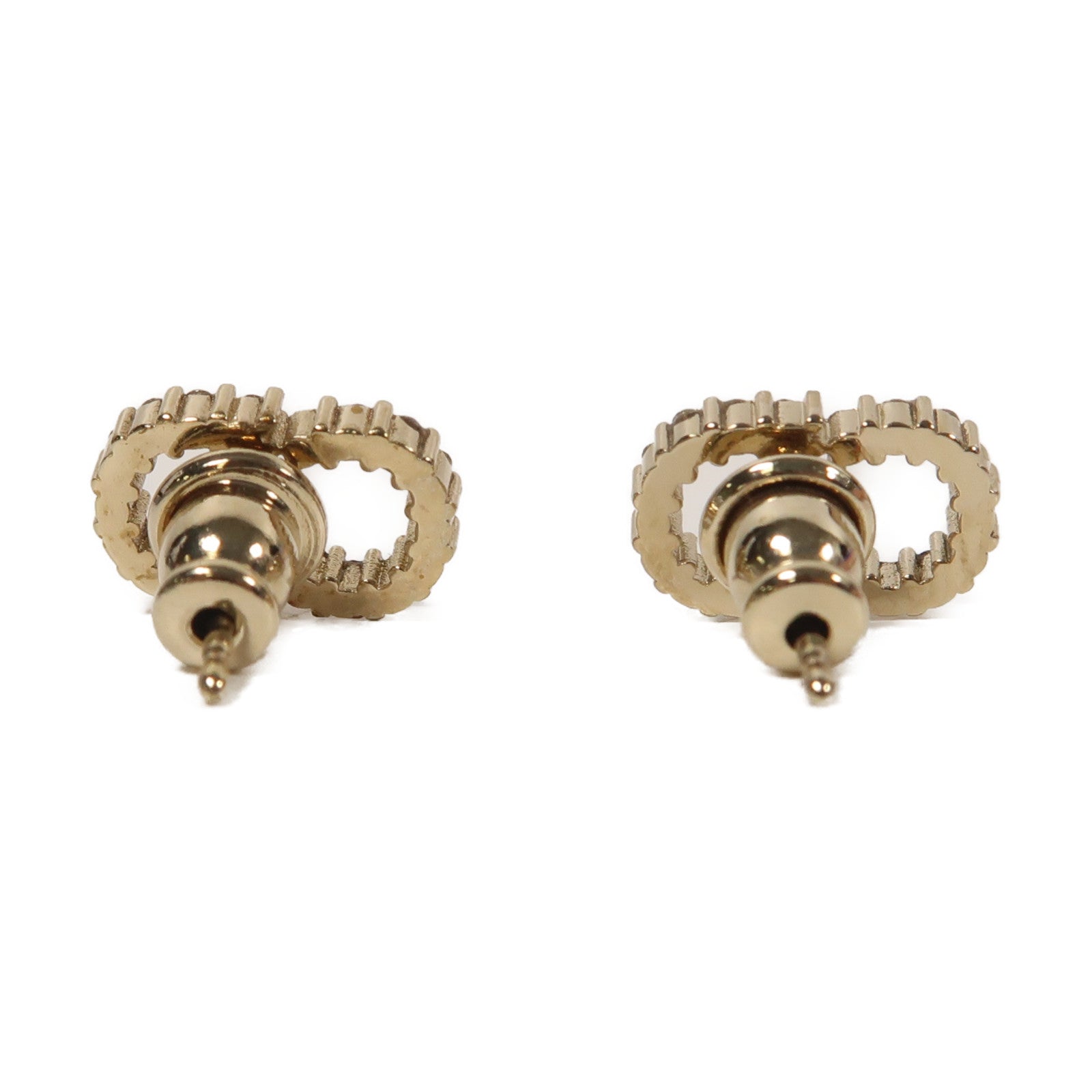 Dior 金屬CD Earrings耳環金色