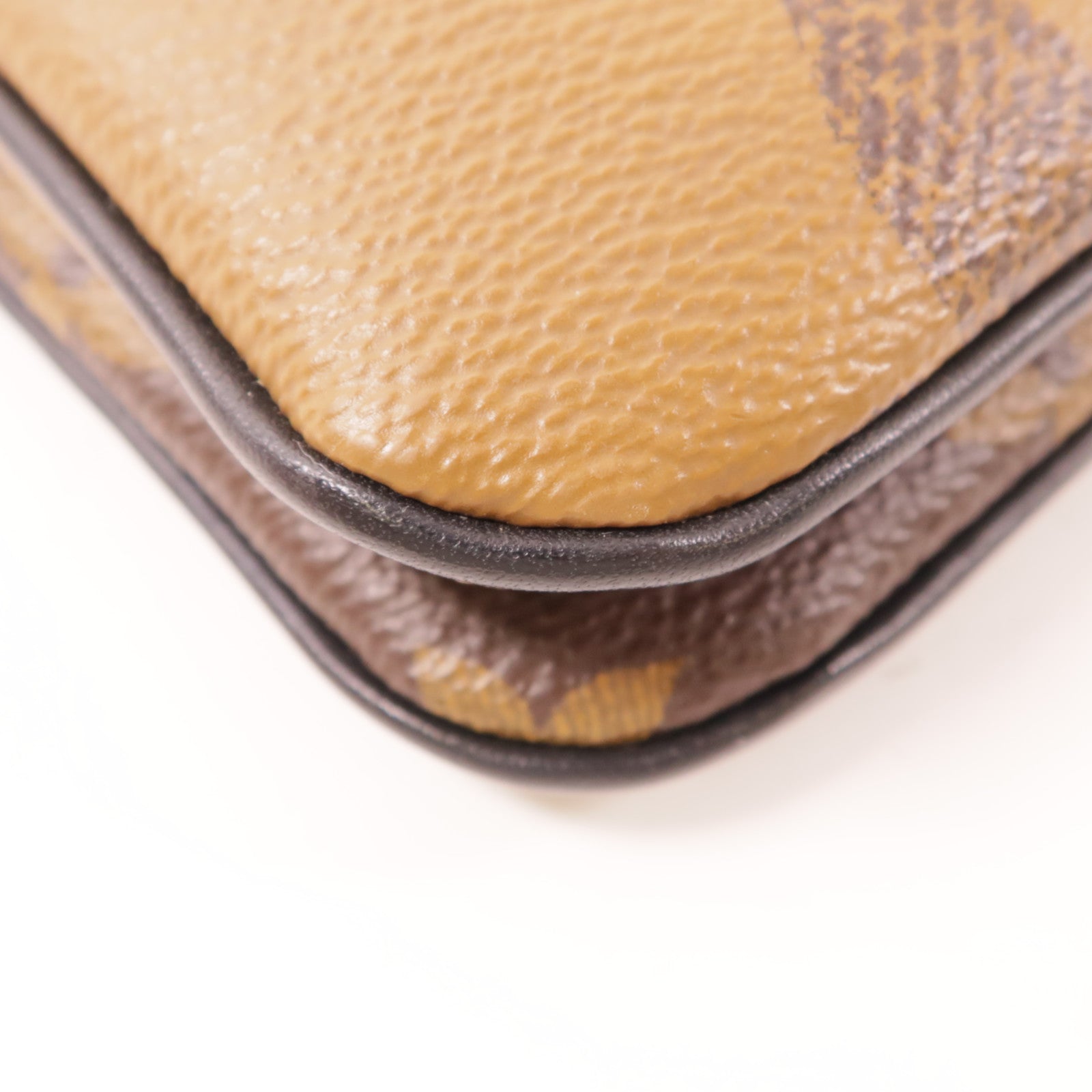 LOUIS VUITTON Monogram Double Zip Pochette金扣肩背袋