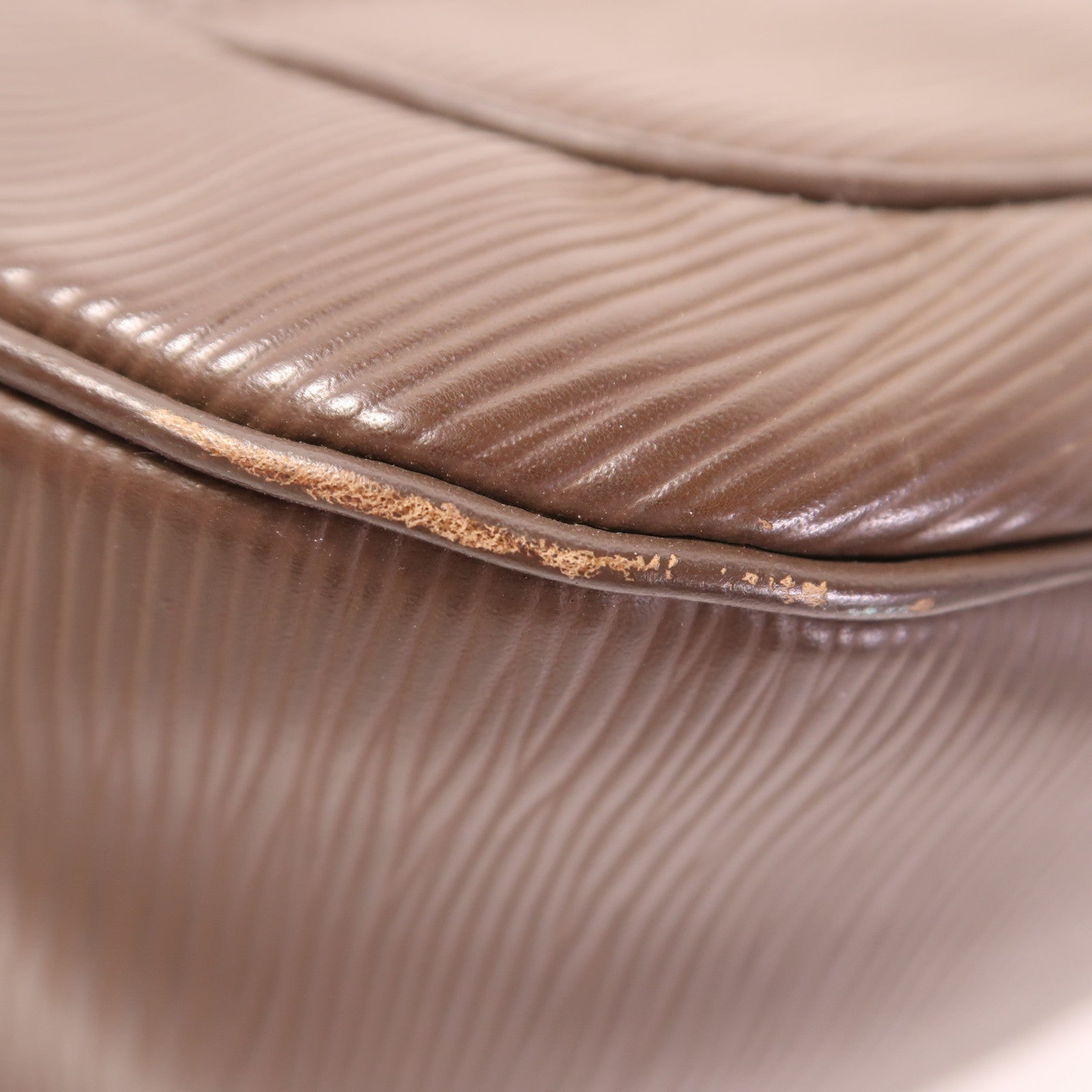 LOUIS VUITTON Epi Dhanura PM銀扣手挽肩背兩用袋