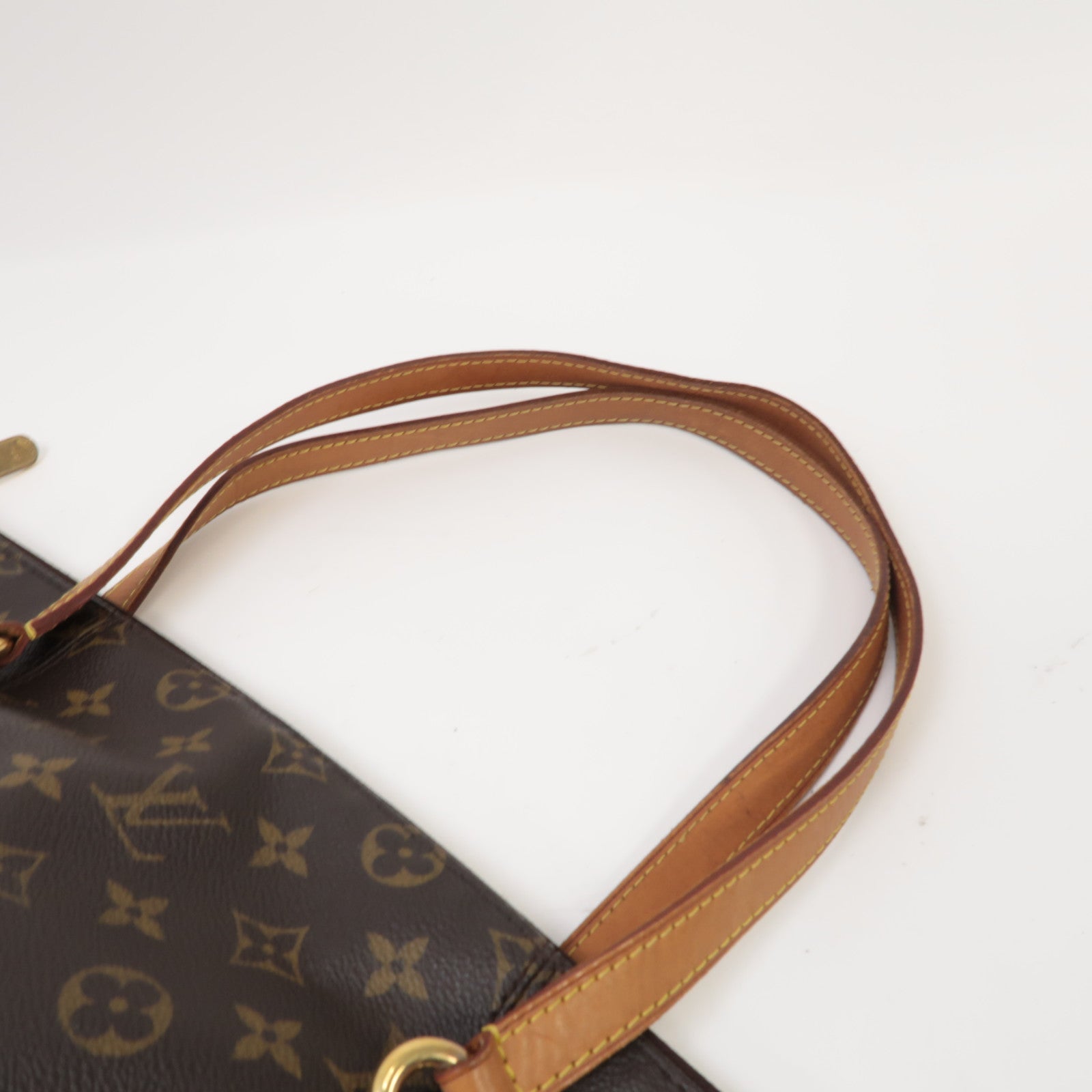 LOUIS VUITTON Monogram Totally MM金扣肩背袋啡色