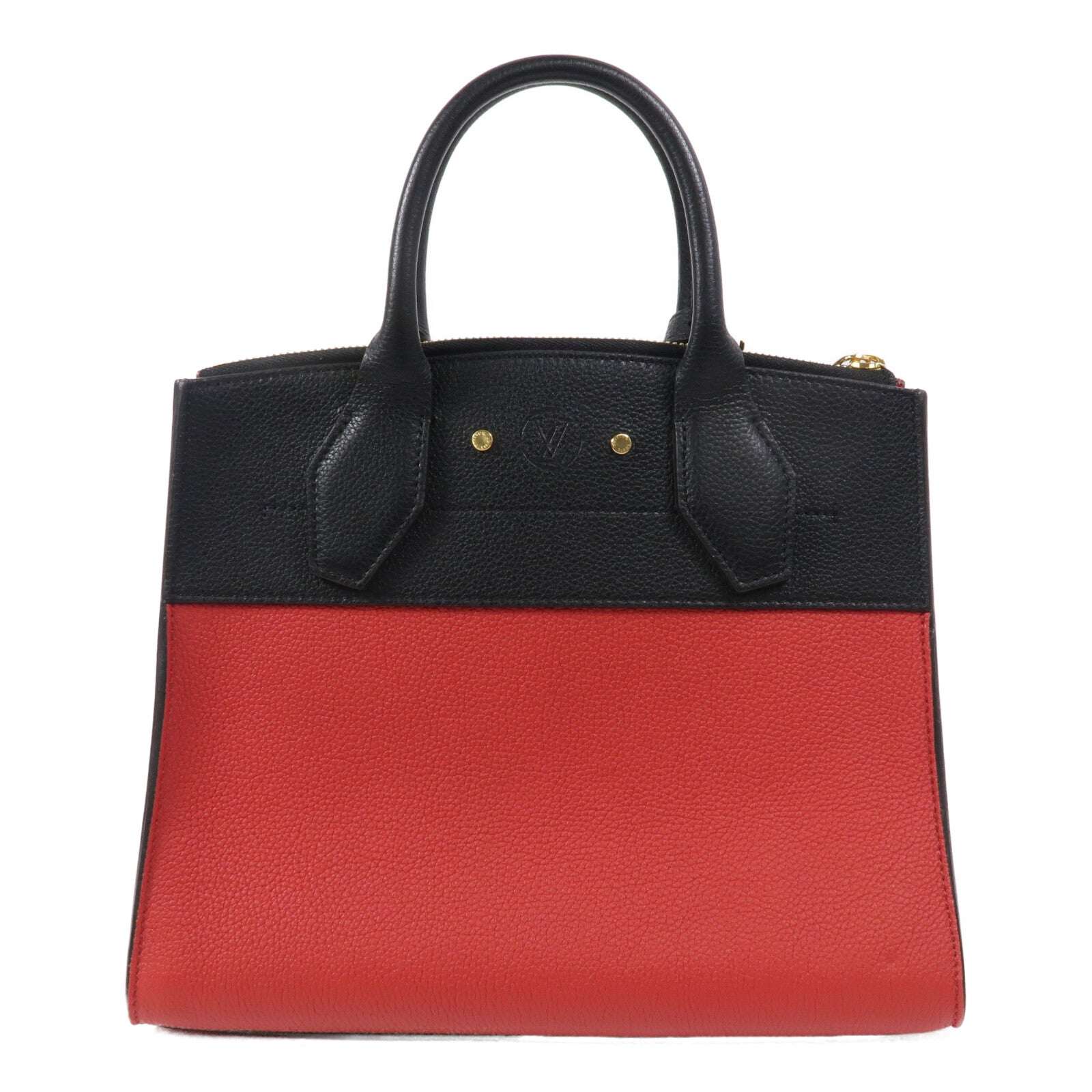 LOUIS VUITTON 牛皮皮革City Steamer PM手挽肩背兩用袋