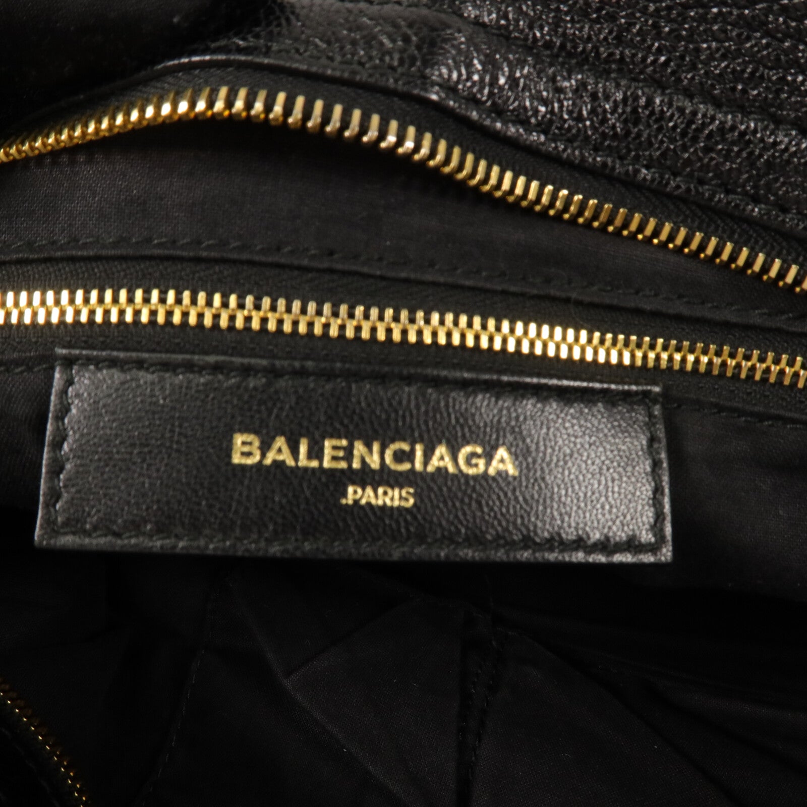 BALENCIAGA 牛皮皮革Metallic Edge City手挽肩背兩用袋