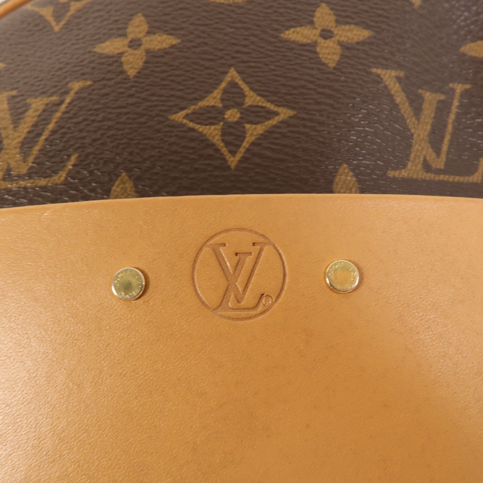 LOUIS VUITTON Monogram Empreinte Vavin PM金扣肩背袋深藍色