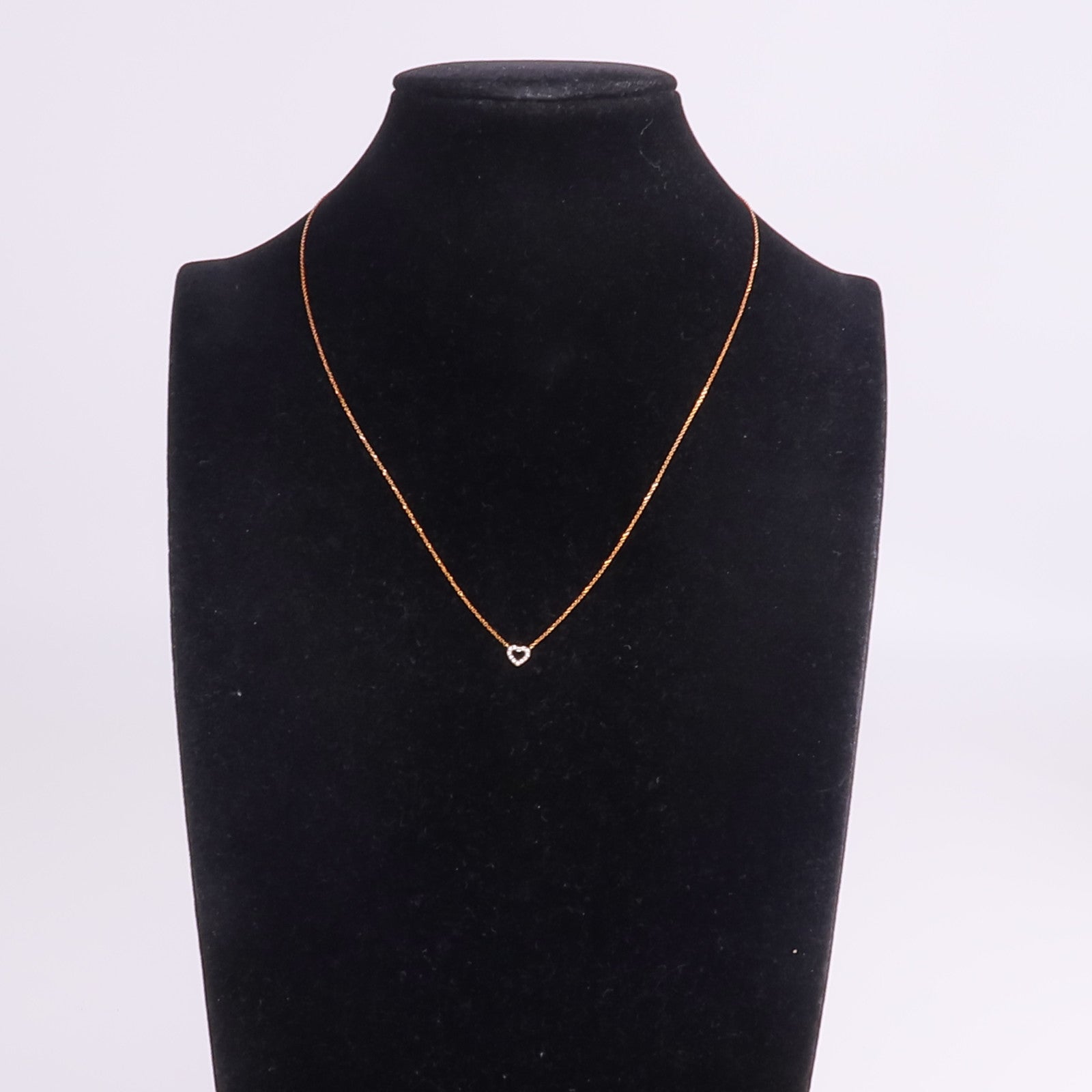 JEWELRY 18K玫瑰金Diamond Necklace鑽石項鍊