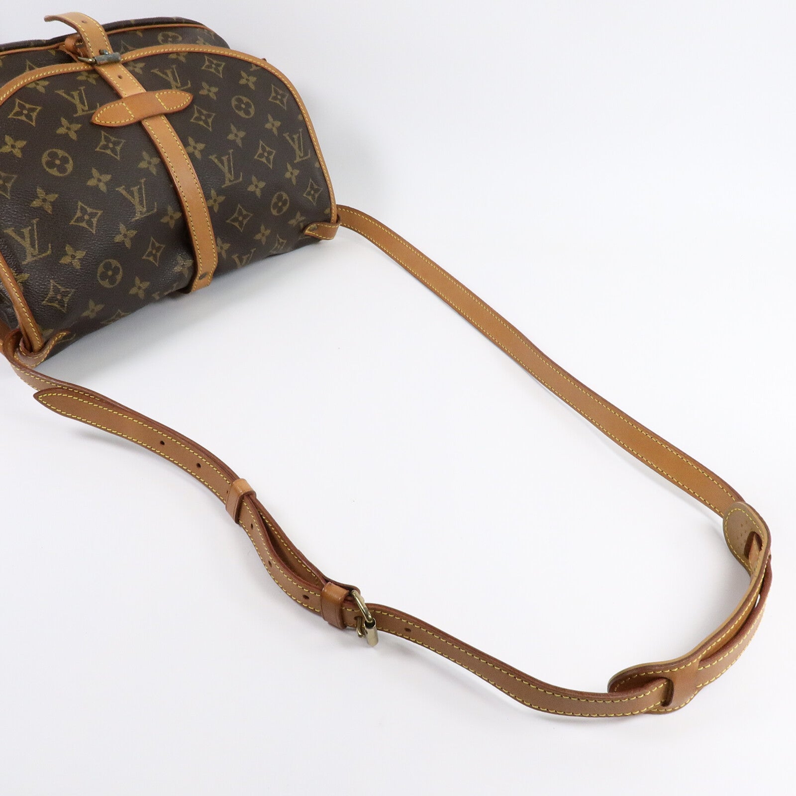 LOUIS VUITTON Monogram Saumur 30肩背袋
