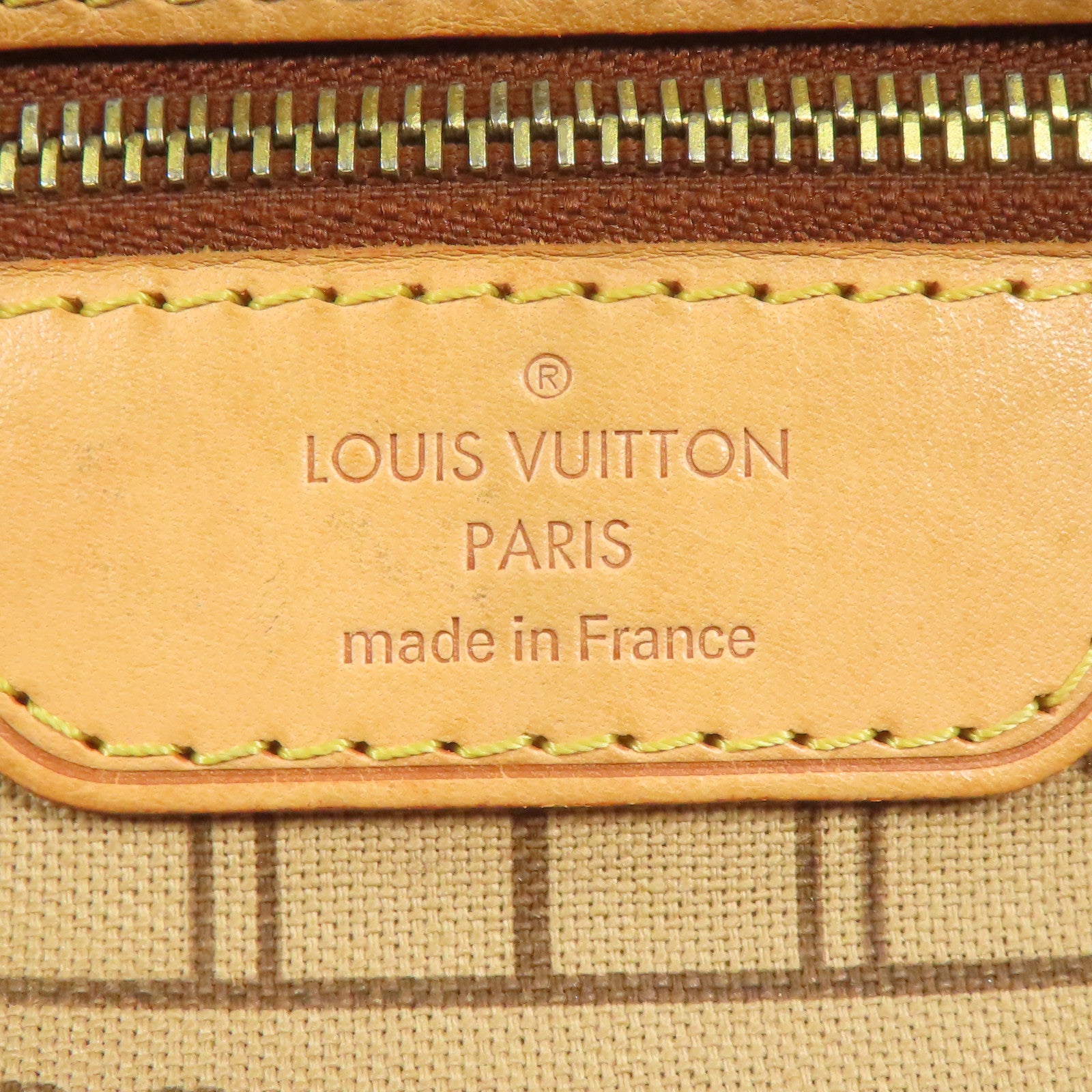 LOUIS VUITTON Monogram Neverfull PM金扣肩背袋