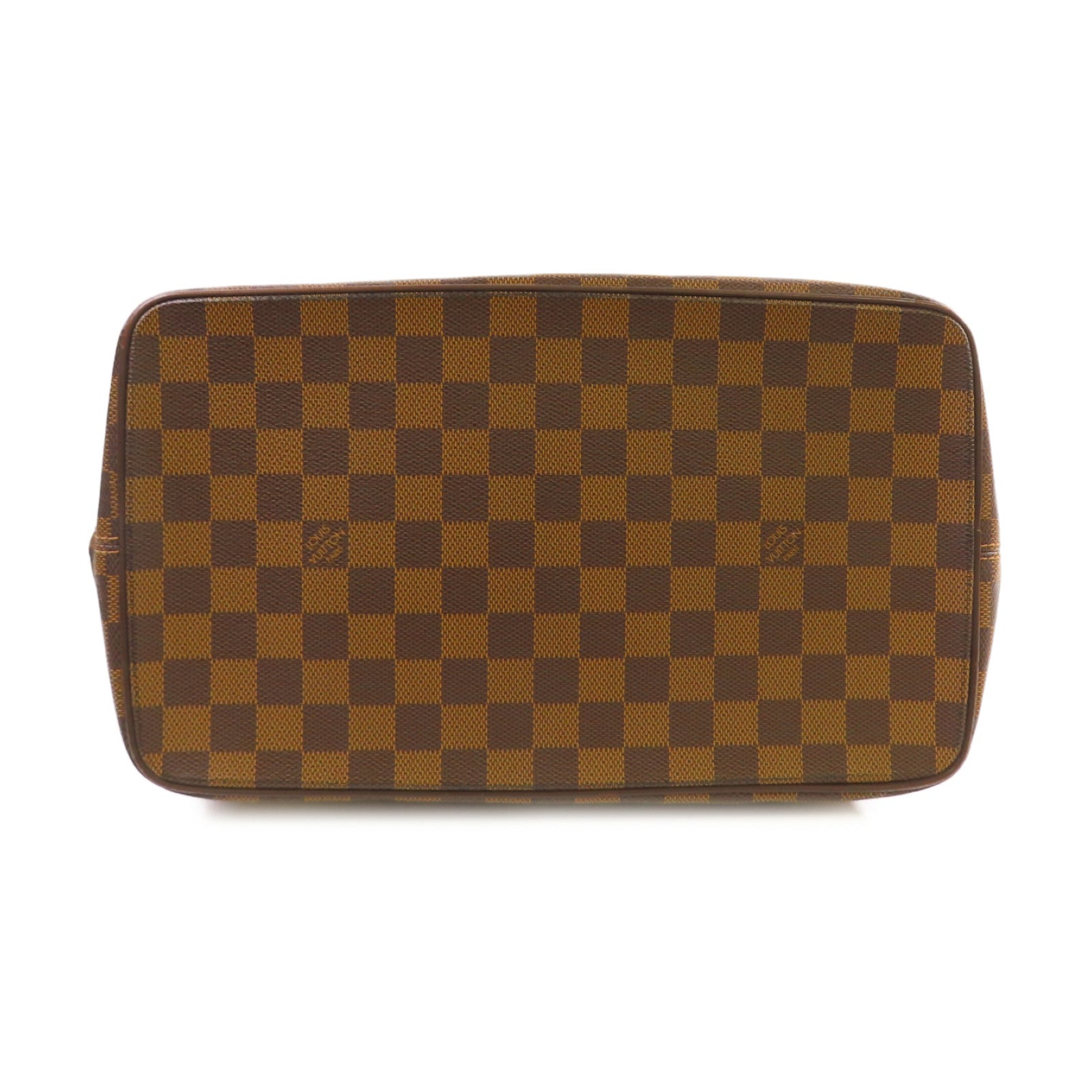 LOUIS VUITTON 【激減優惠】Damier Ebene Saleya PM Tote Bag金扣手挽肩背兩用袋啡色