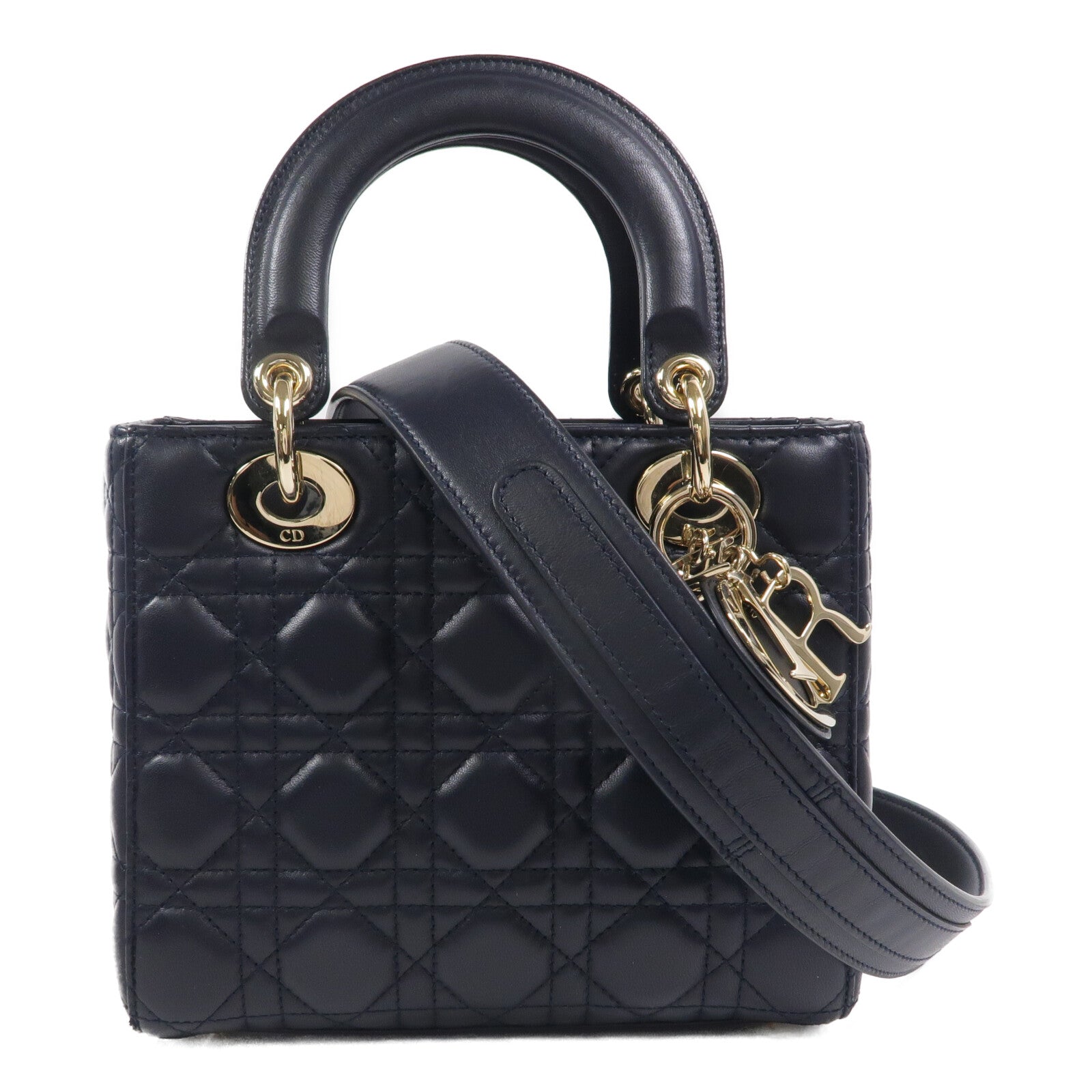 Dior 羊皮皮革Lady Dior My ABCDior Small4手挽肩背兩用袋