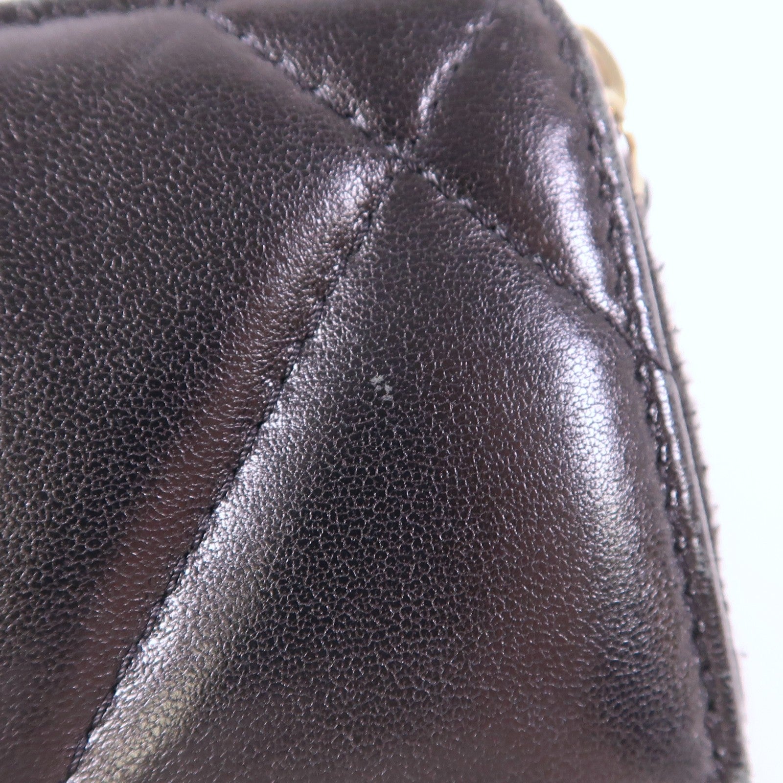 CHANEL 羊皮皮革Coin Case金扣零錢包