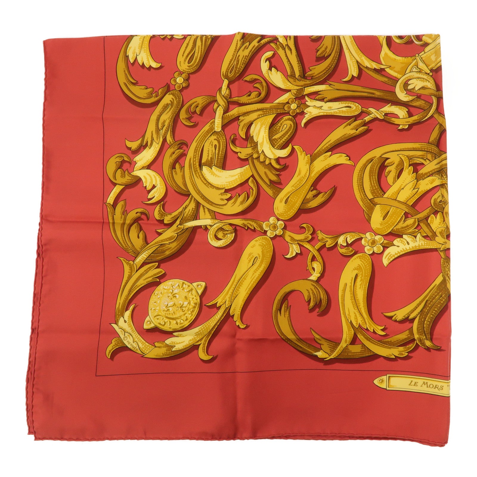 HERMES 絲質Scarf 90x90絲巾