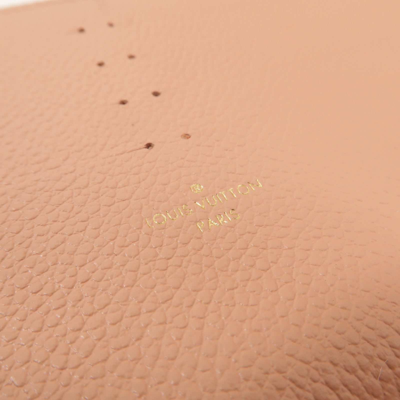LOUIS VUITTON Monogram Empreinte Pochette Felicie鏈帶肩背袋