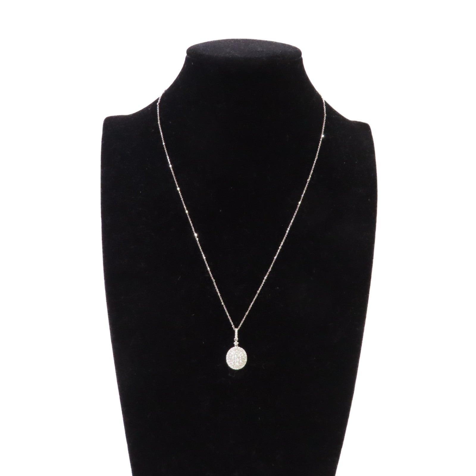 JEWELRY 18K白金/0.96ct鑽石Diamond Necklace項鏈