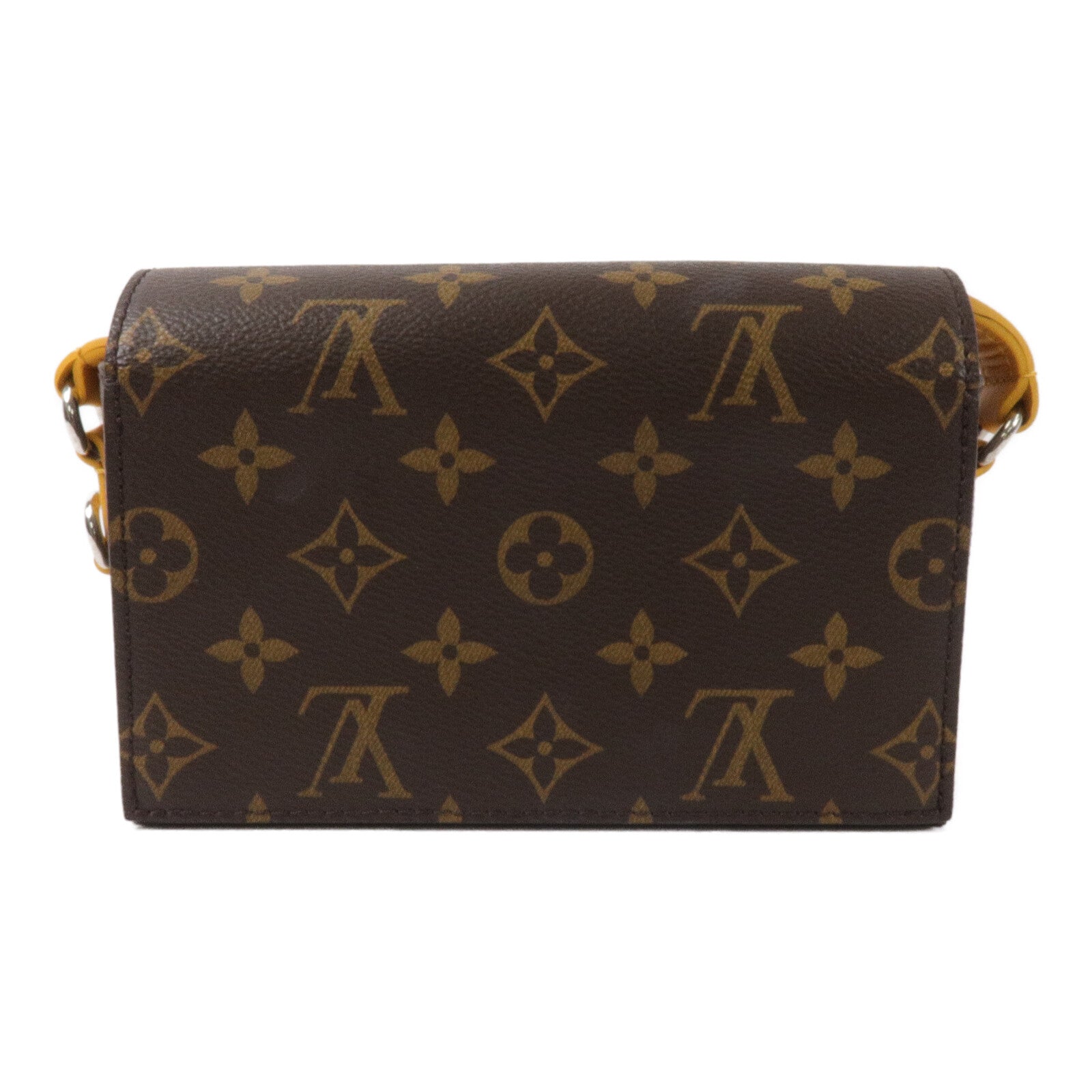 LOUIS VUITTON Monogram Macassar Steamer Wearable Wallet肩背袋
