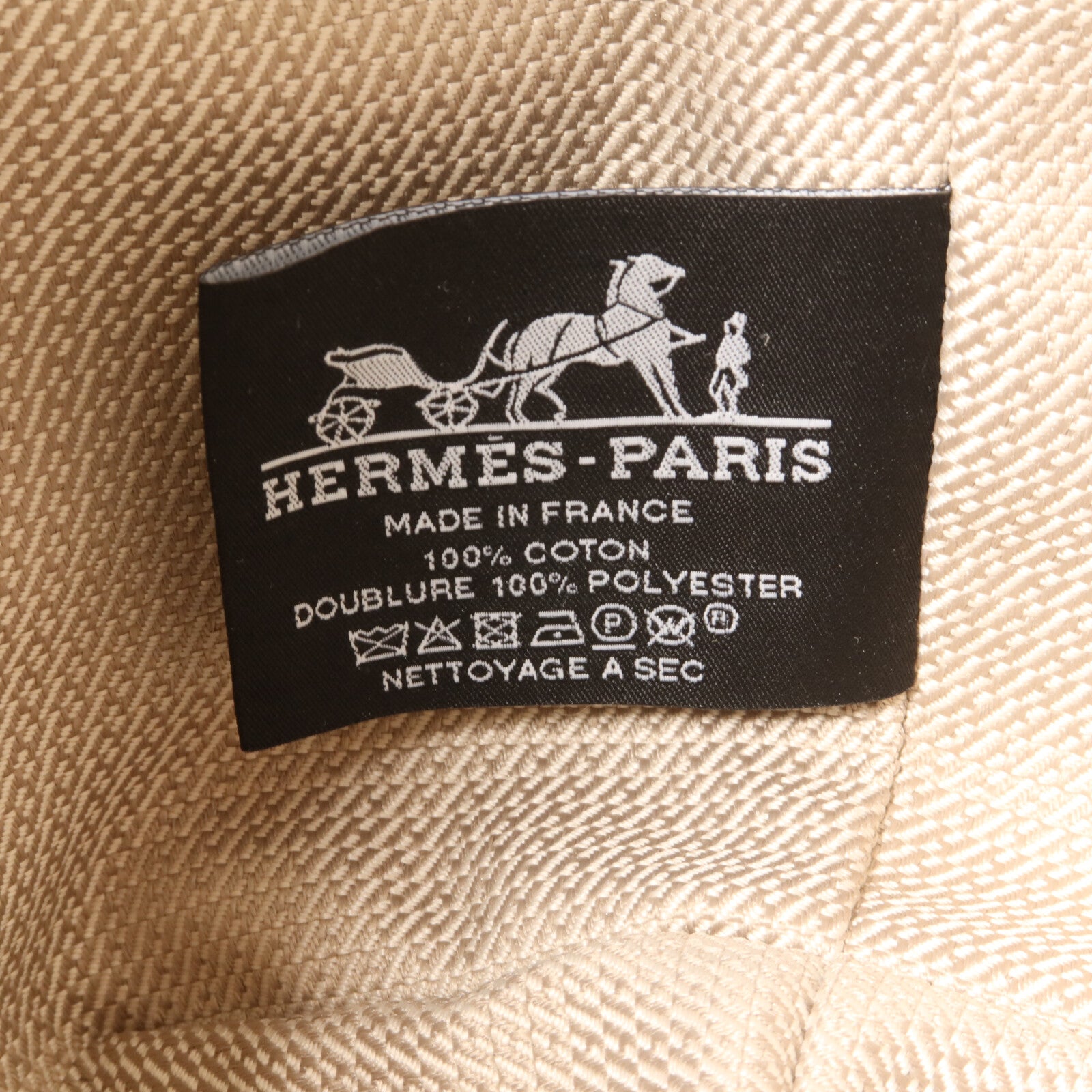 HERMES 帆布Bride A Brac PM手挽袋