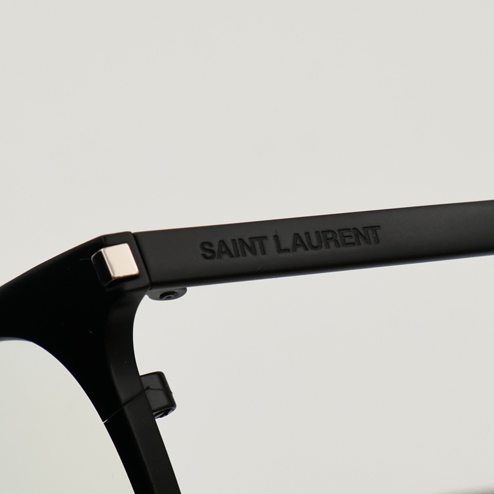 SAINT LAURENT 金屬/PVC Glasses眼鏡