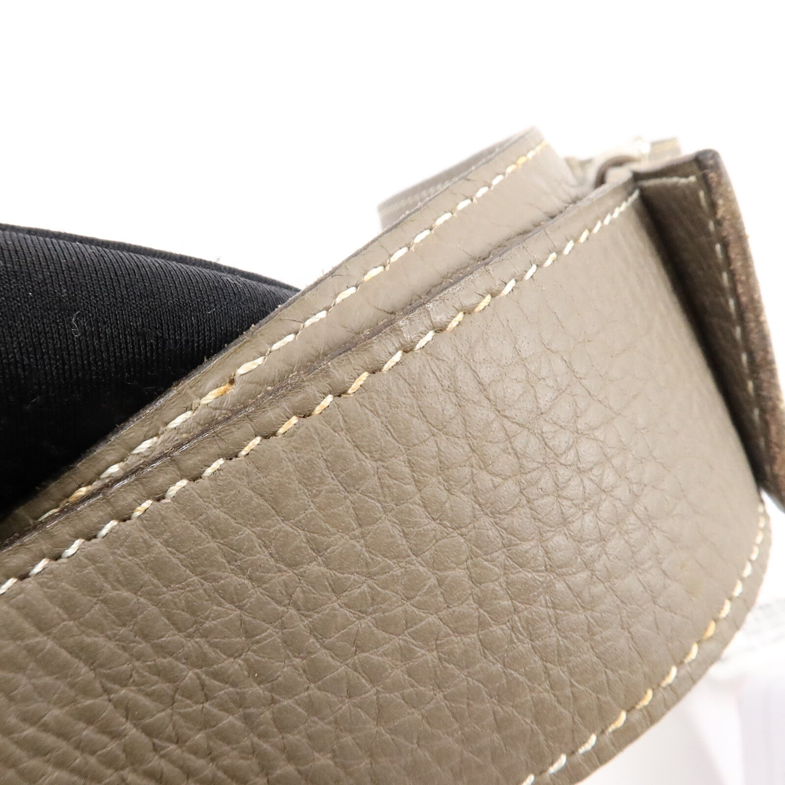 HERMES Clemence皮革Constance Belt皮帶