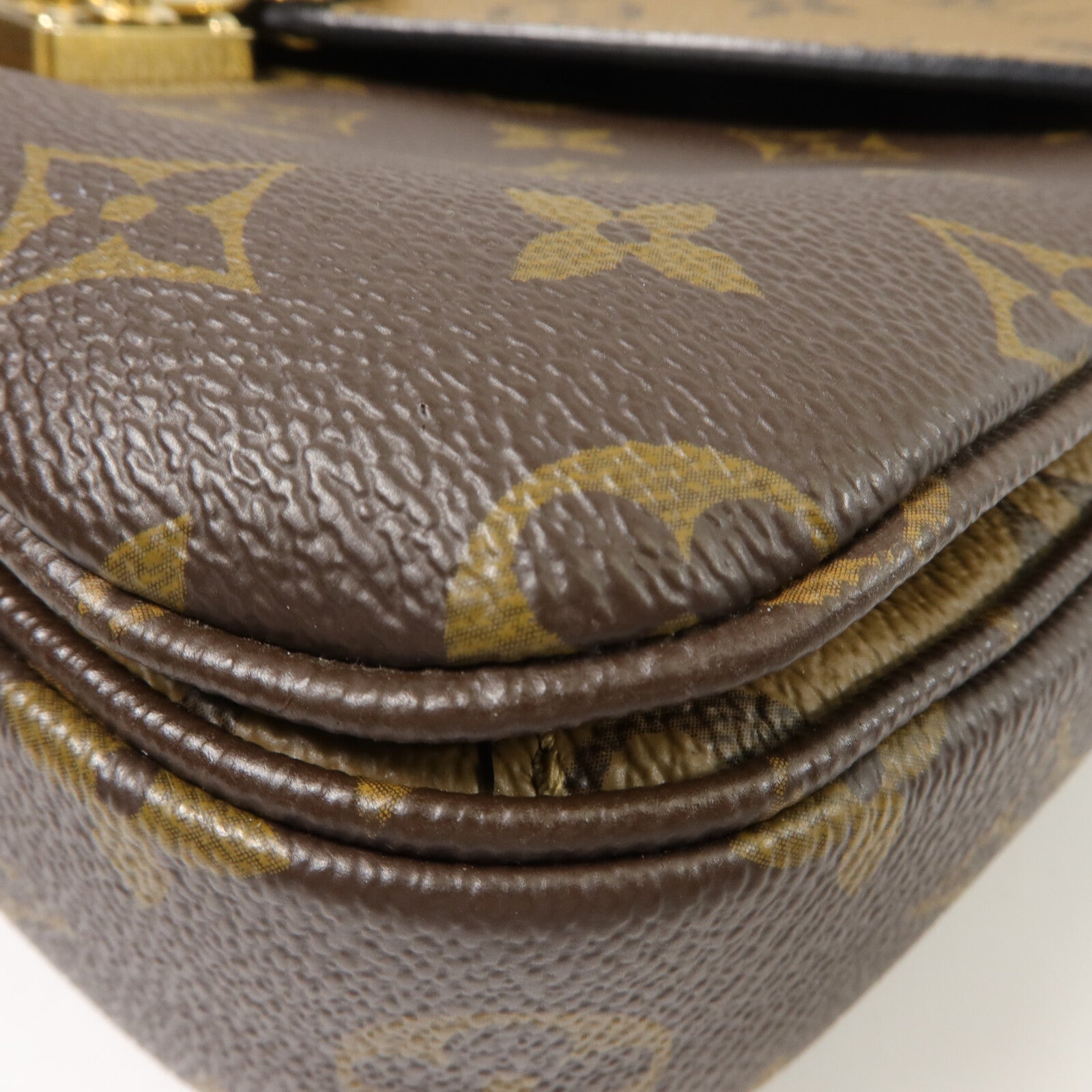 LOUIS VUITTON Monogram/Monogram Reverse Pochette Metis手挽肩背兩用袋