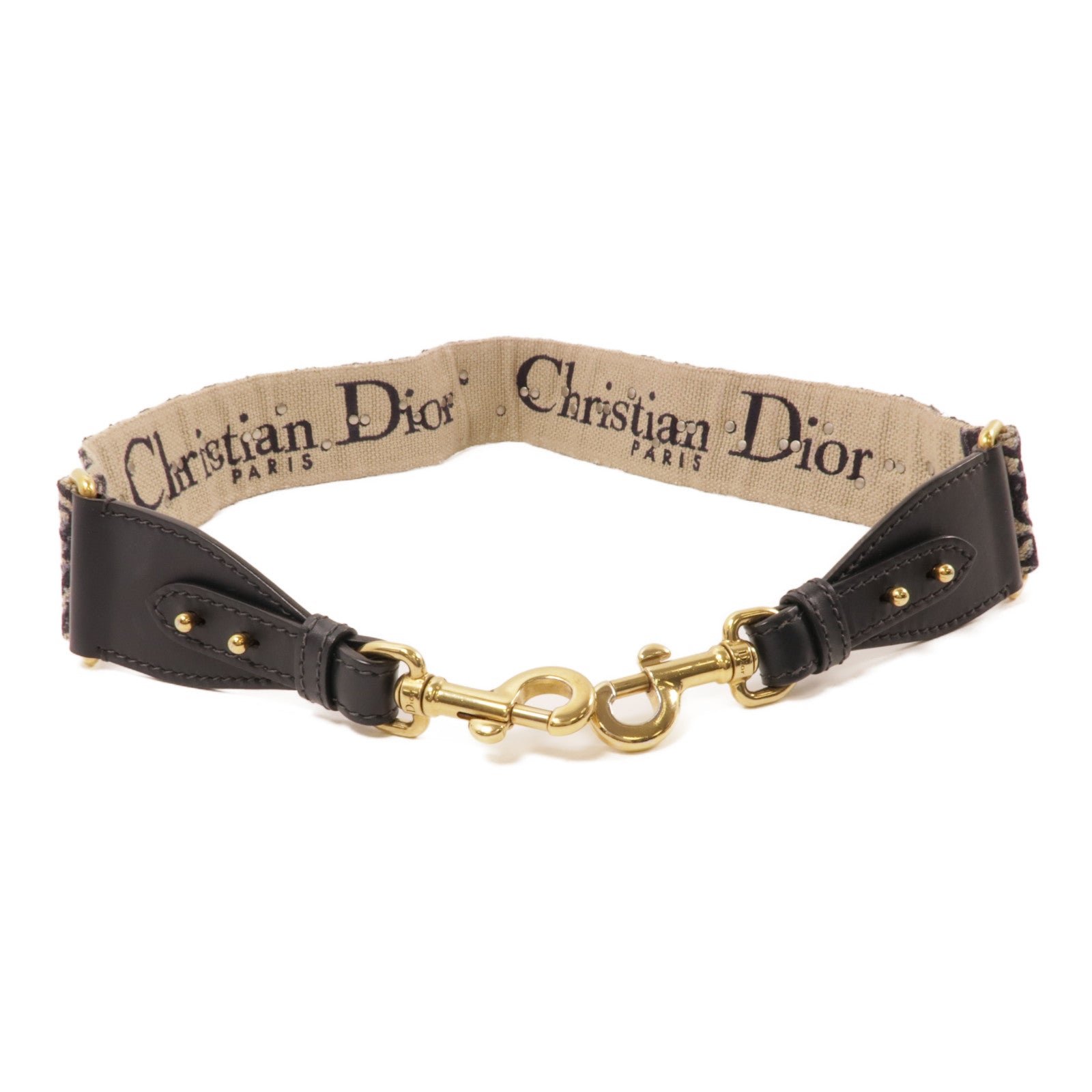 Dior 帆布Shoulder Strap肩帶藍色