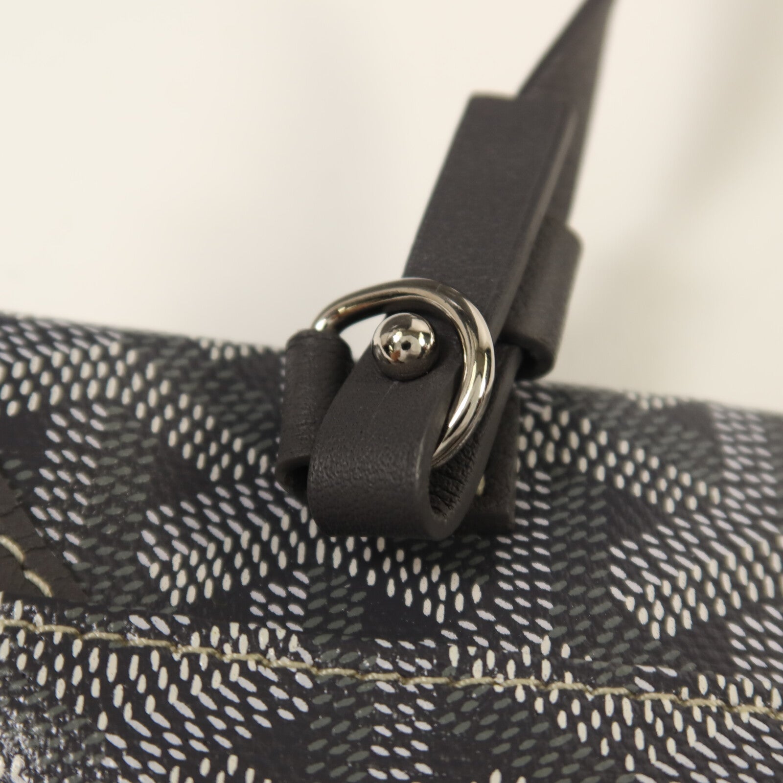 GOYARD 塗層帆布/牛皮皮革Anjou GM手挽袋