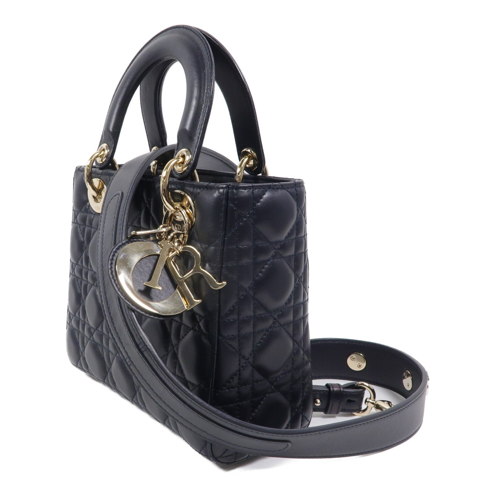 Dior 羊皮皮革Lady Dior My ABCDior Small4手挽肩背兩用袋