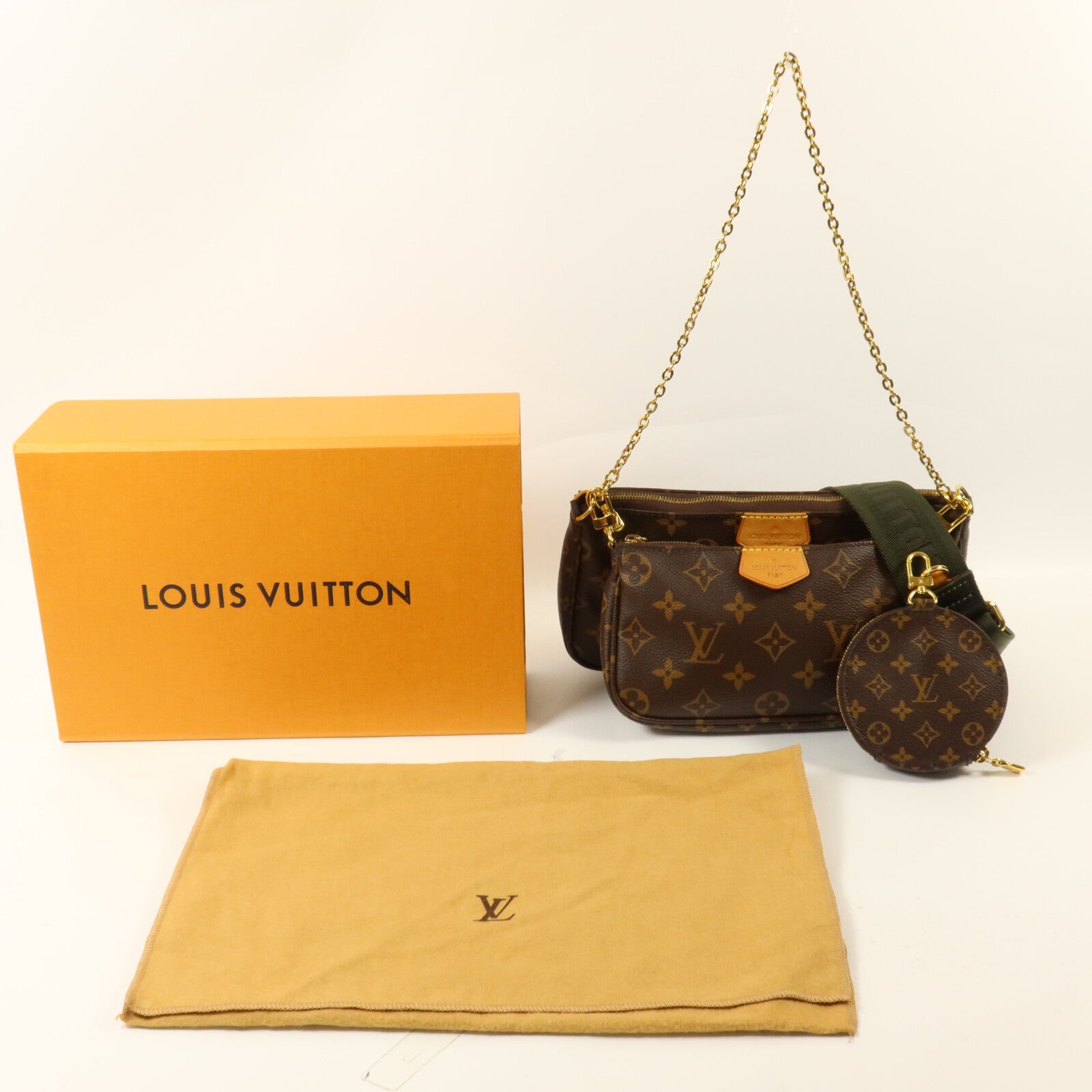 LOUIS VUITTON Monogram Multi Pochette Accessoires肩背袋