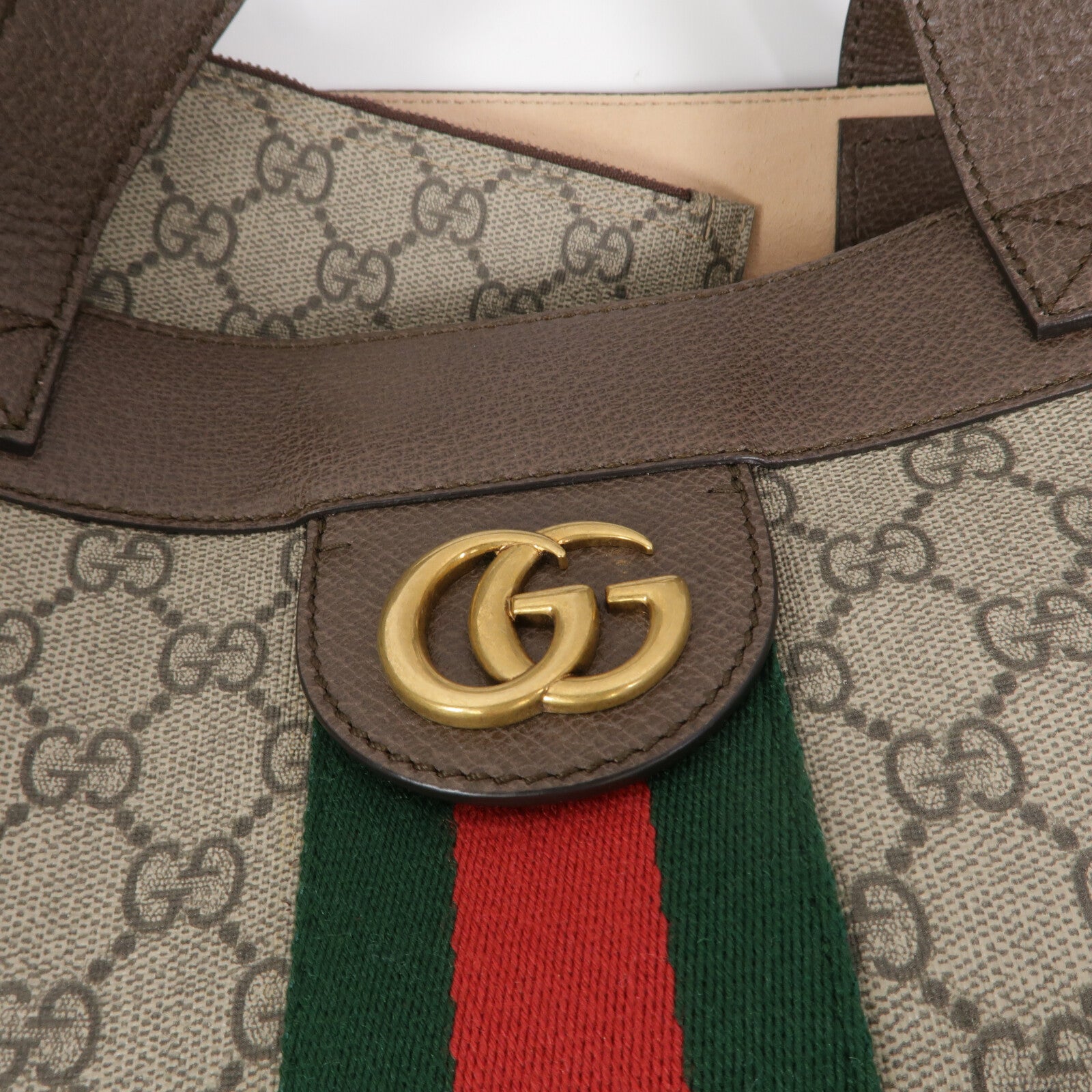 GUCCI 塗層帆布Tote Bag肩背袋