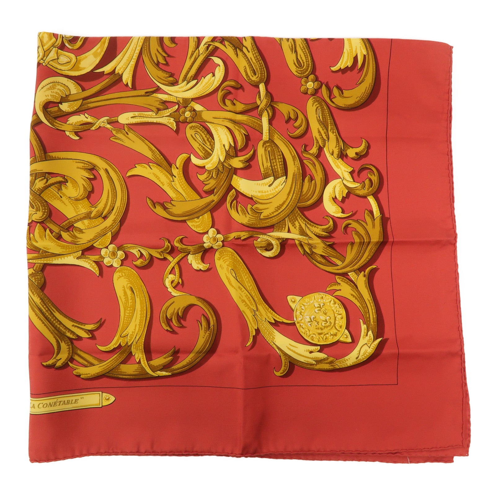 HERMES 絲質Scarf 90x90絲巾