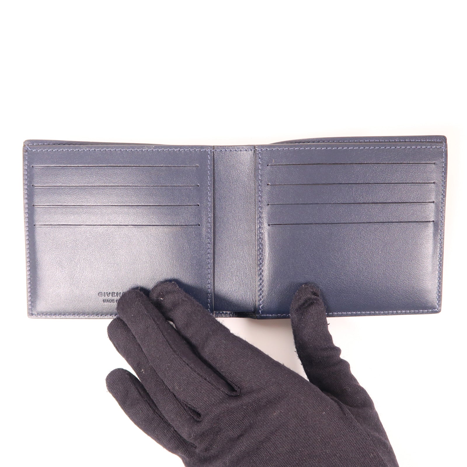 GIVENCHY 牛皮皮革Bifold Wallet錢包